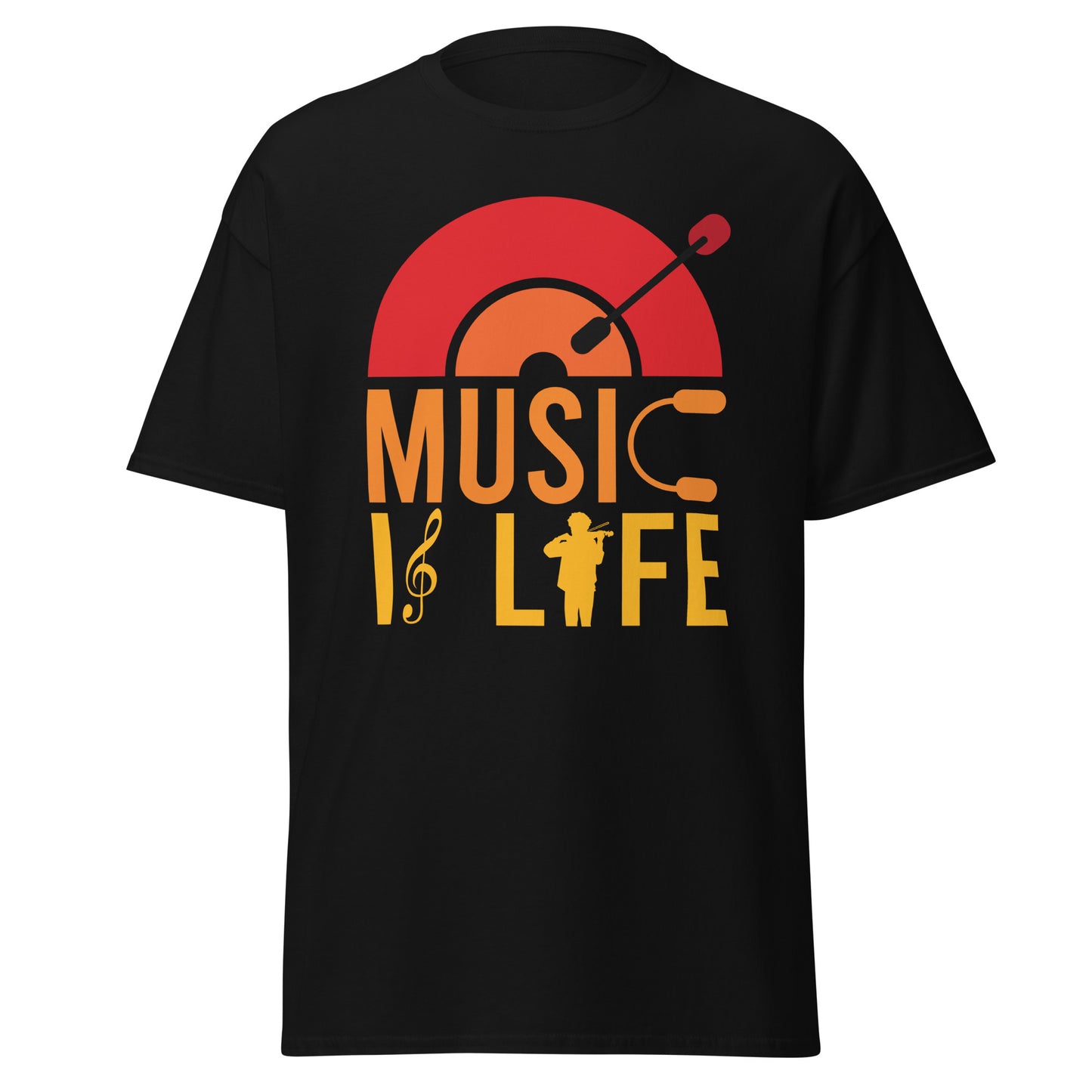 Camiseta La música es vida
