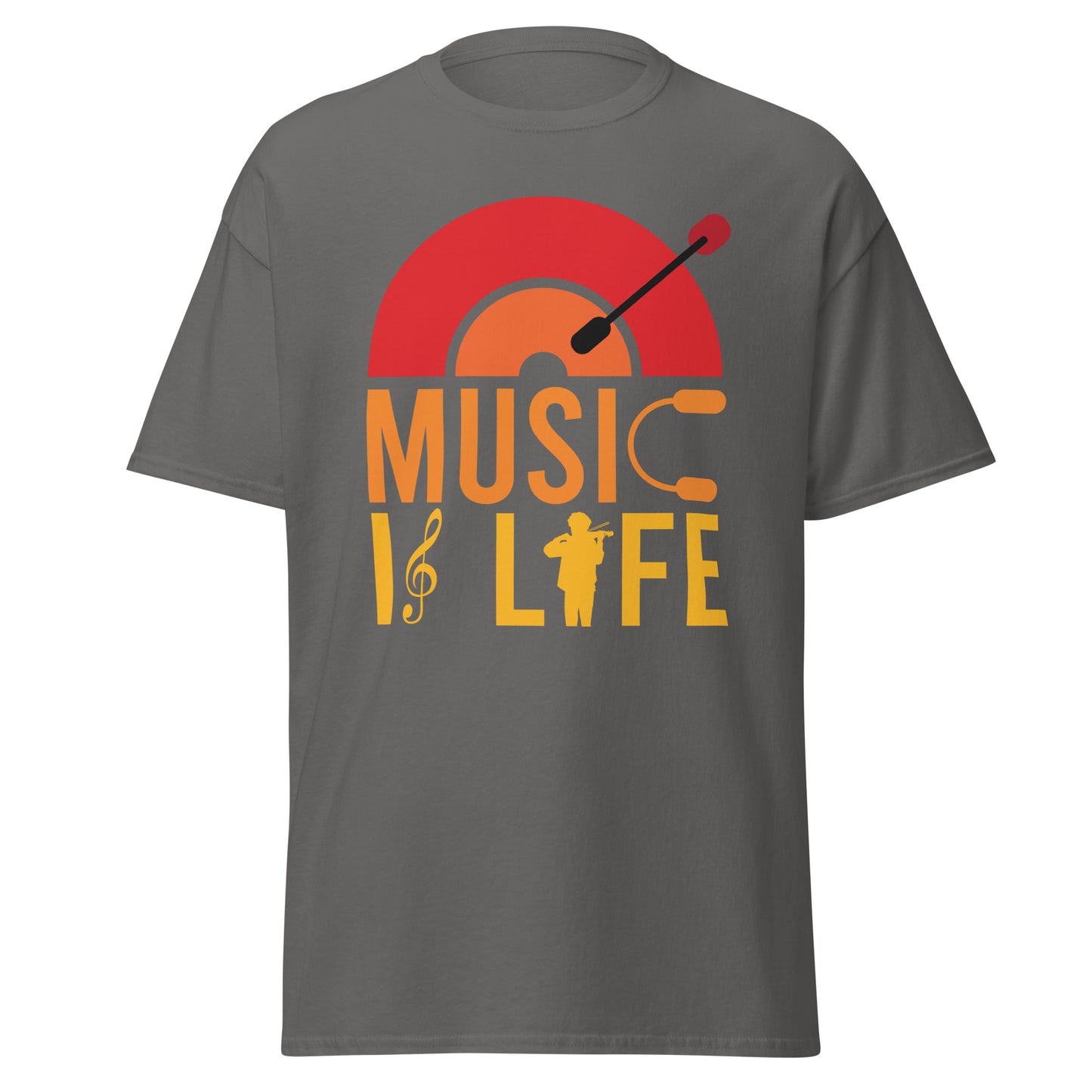 Camiseta La música es vida
