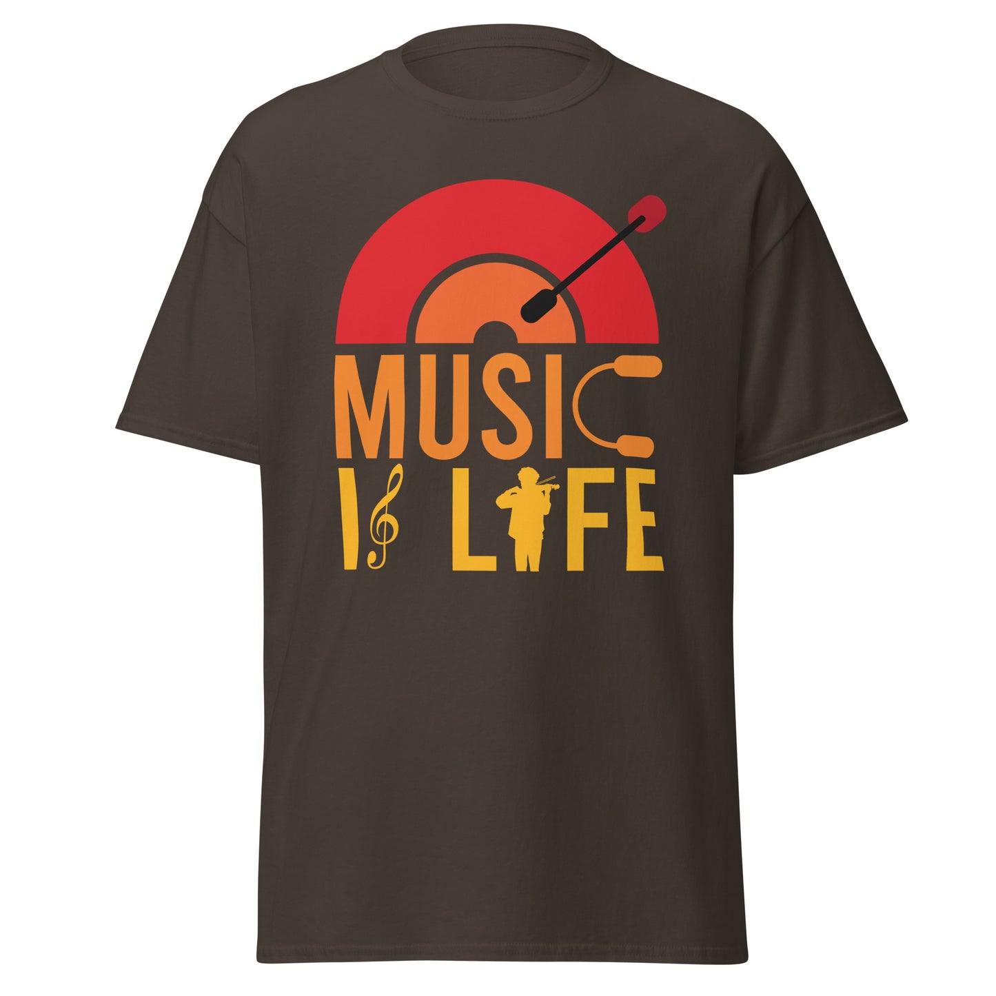 Camiseta La música es vida