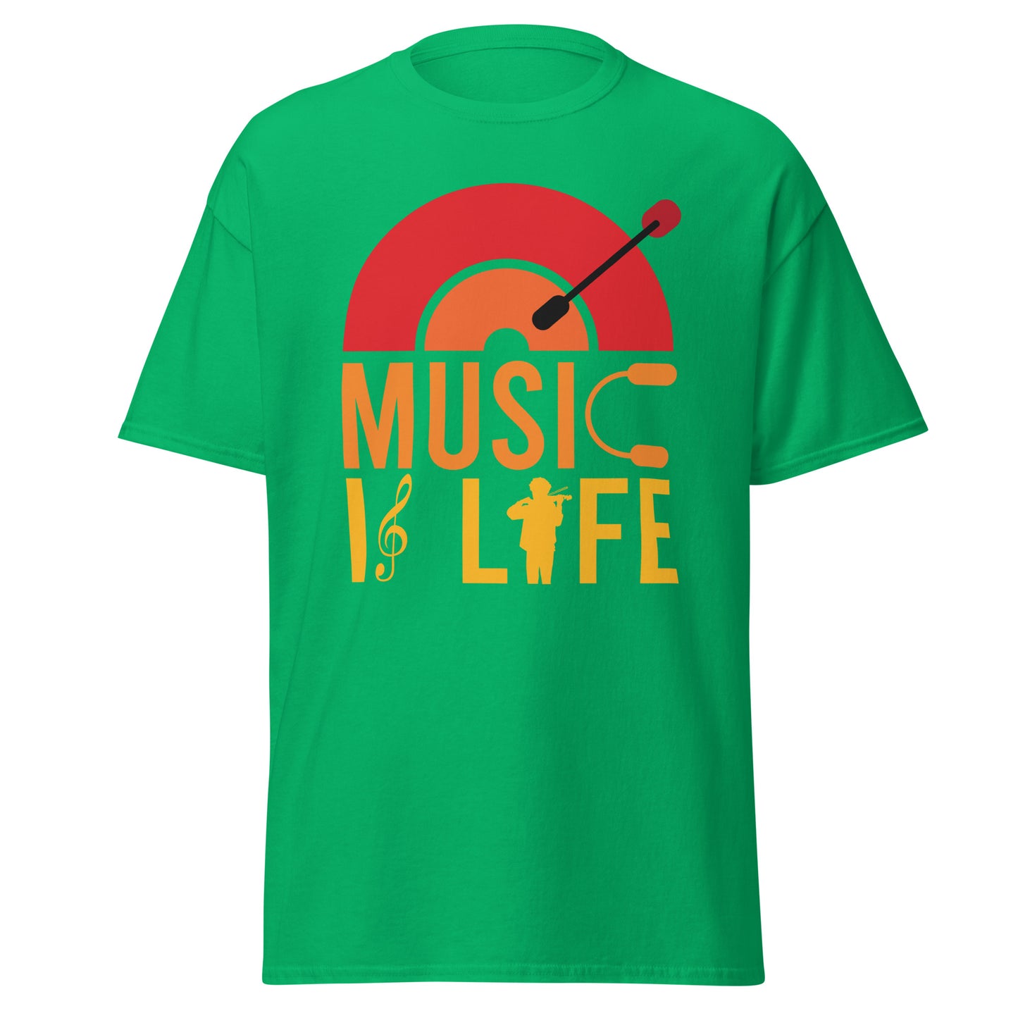 Camiseta La música es vida
