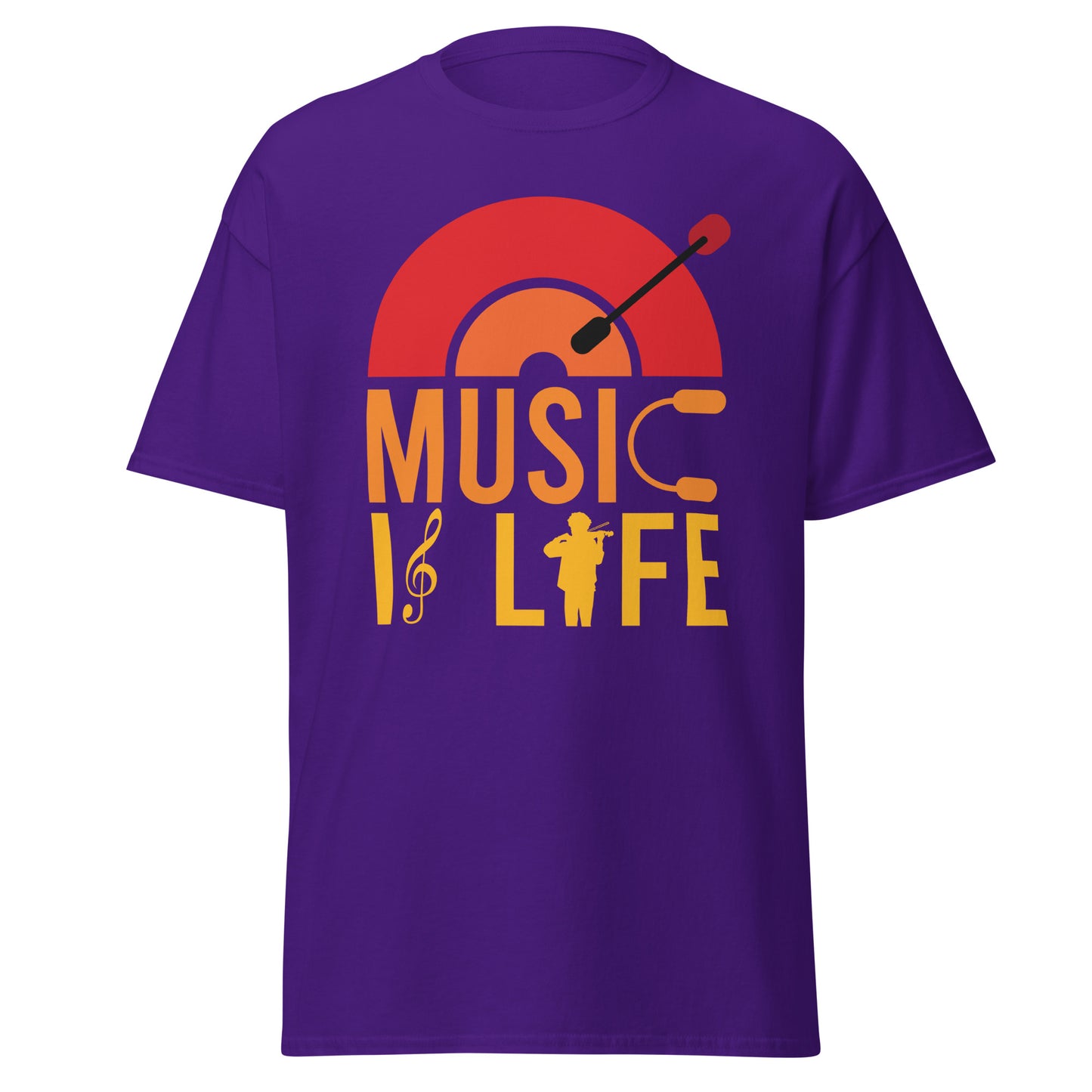 Camiseta La música es vida
