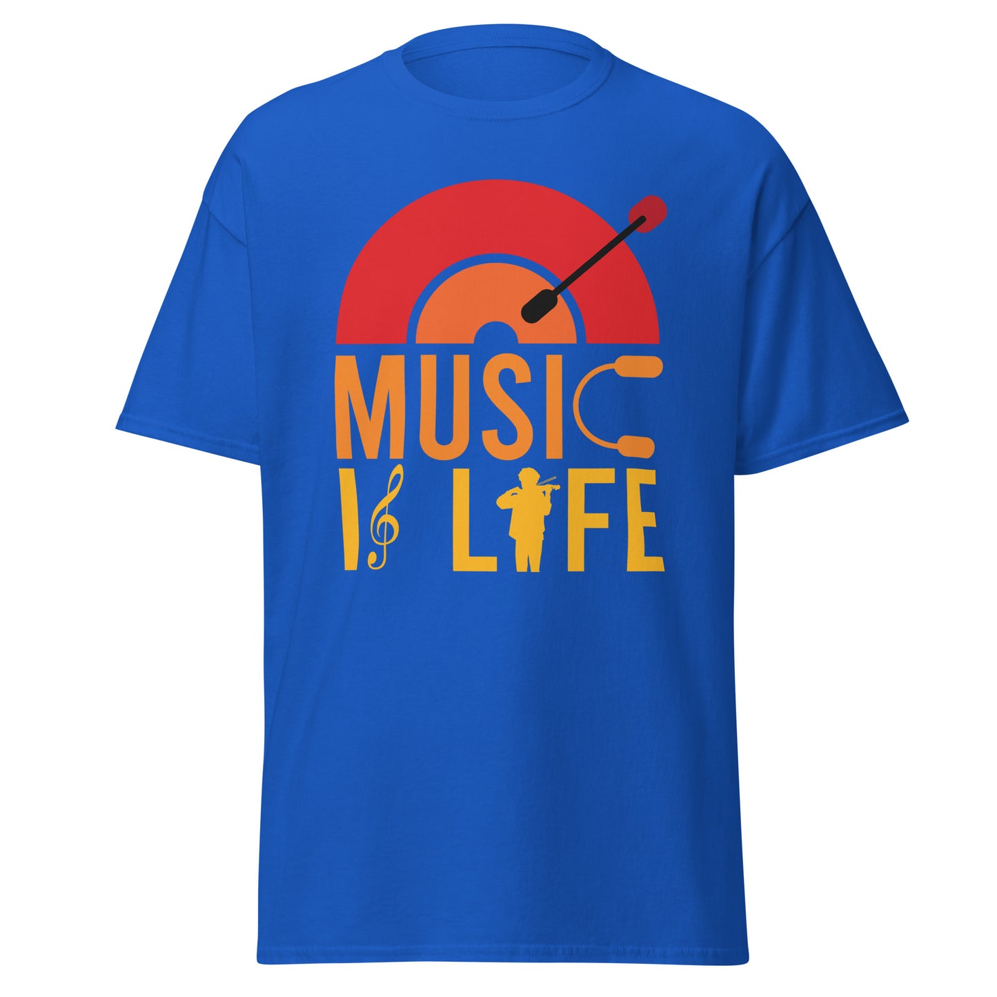 Camiseta La música es vida