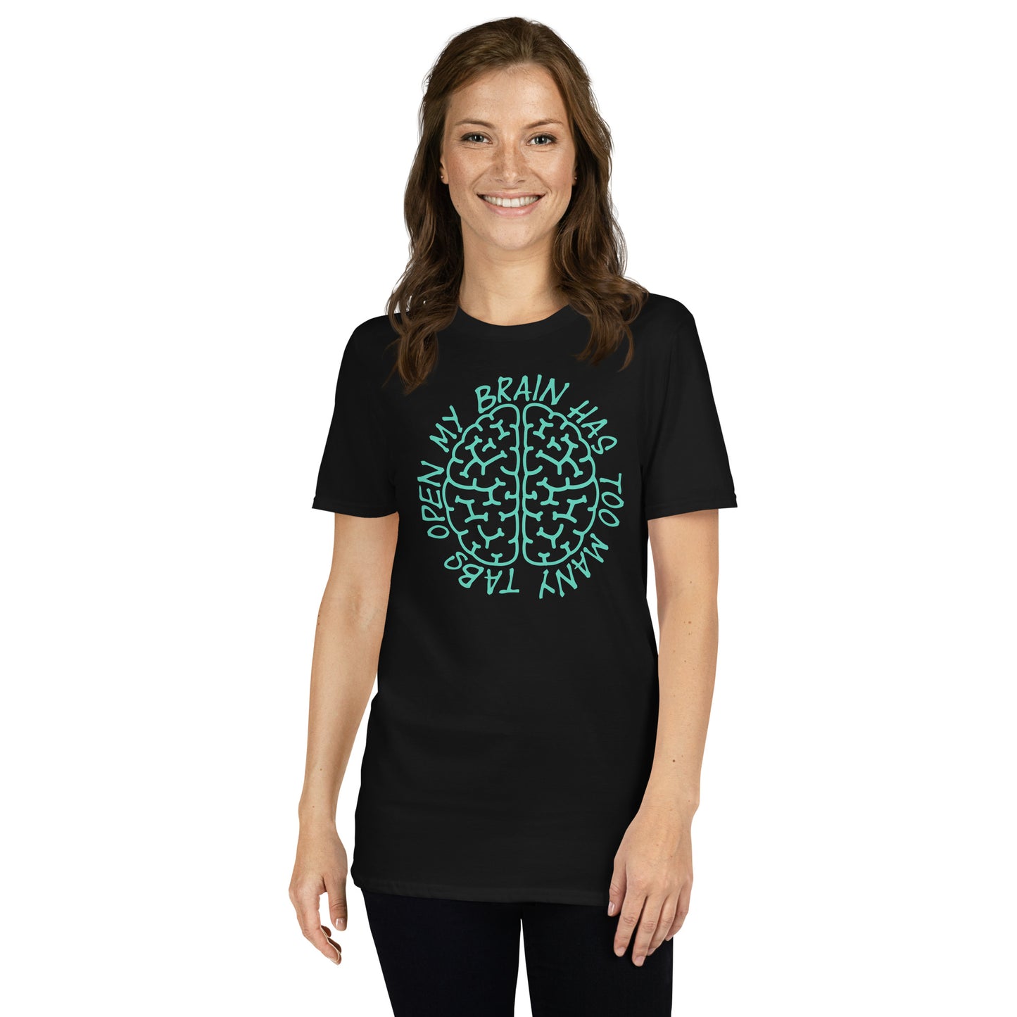 Camiseta gráfica Too Many Tabs