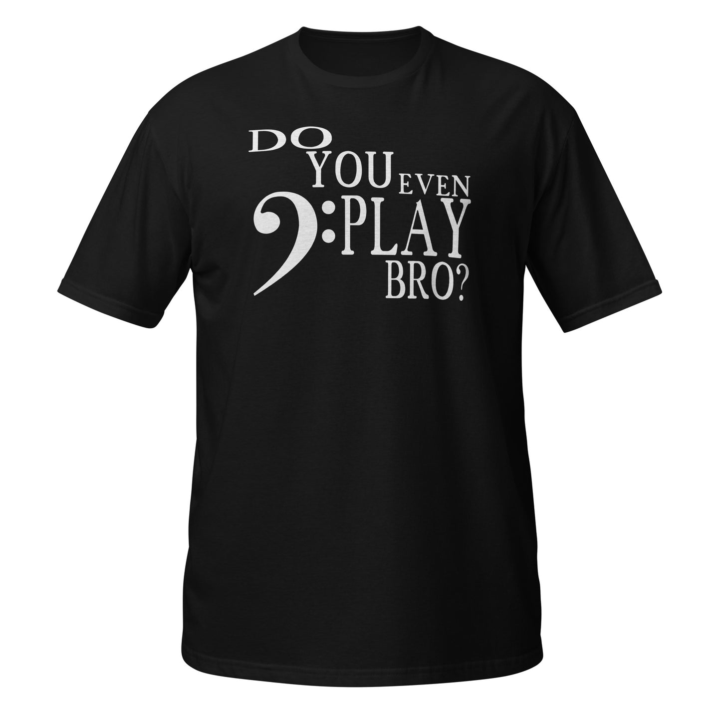 ¿Tocas siquiera la clave de fa, hermano? - Camiseta