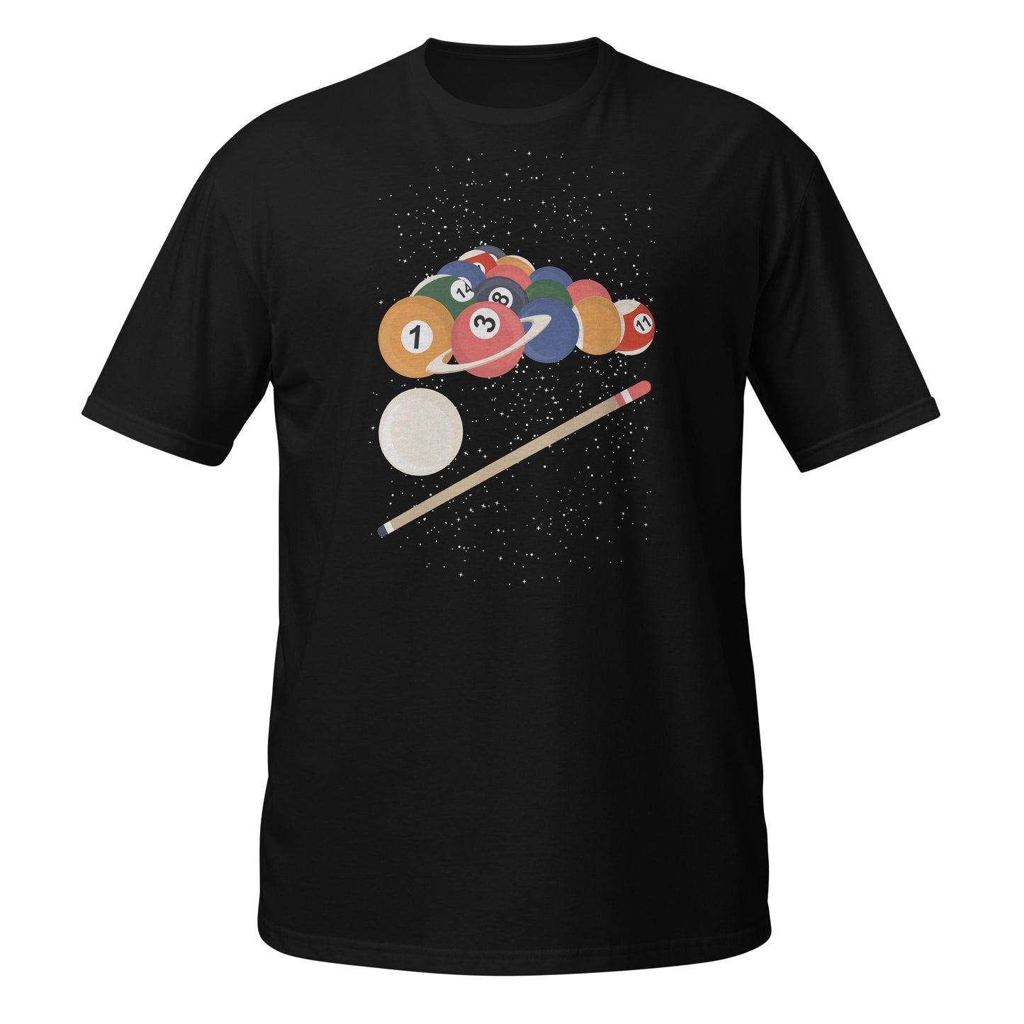 Camiseta gráfica de piscina cósmica