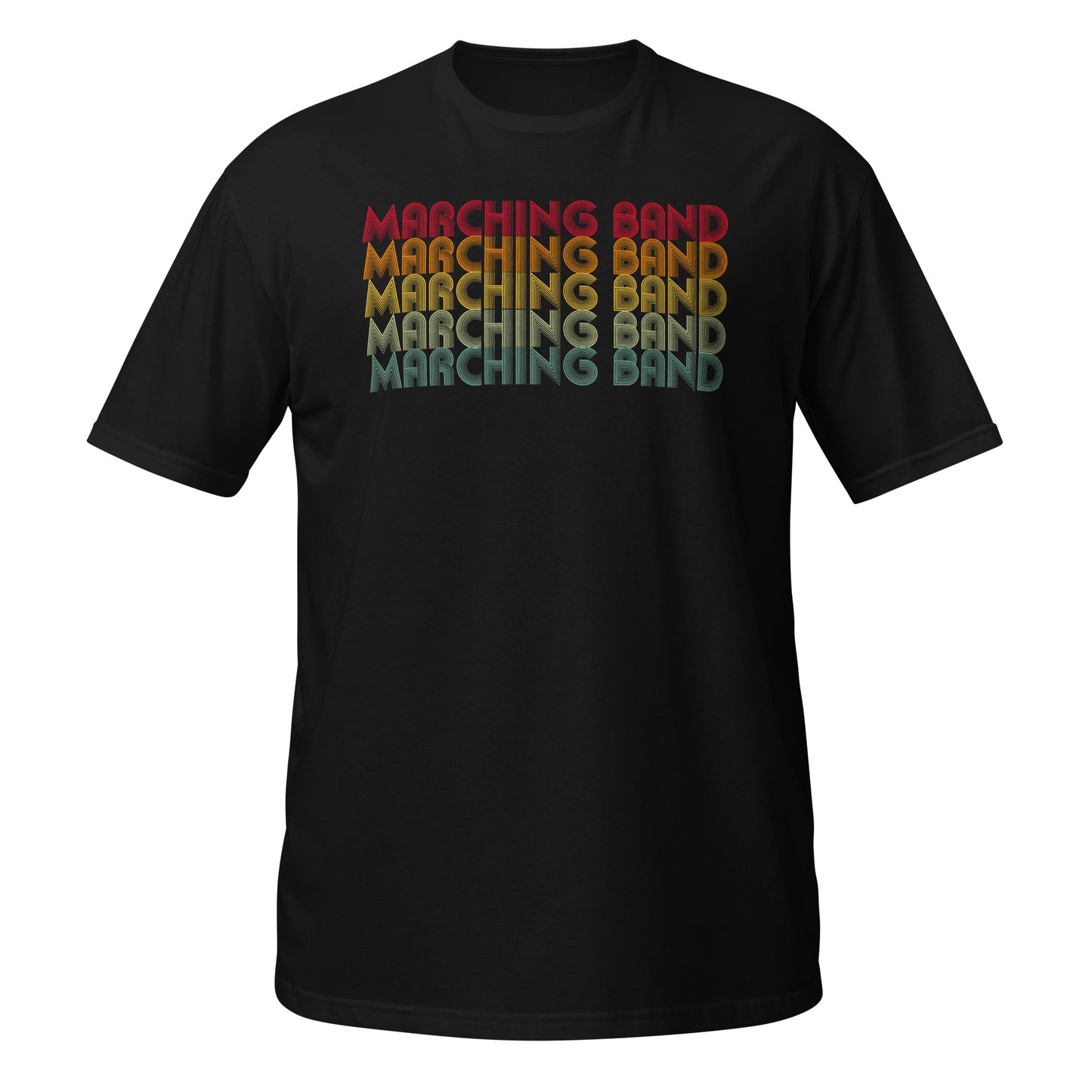 Camiseta retro de banda de música