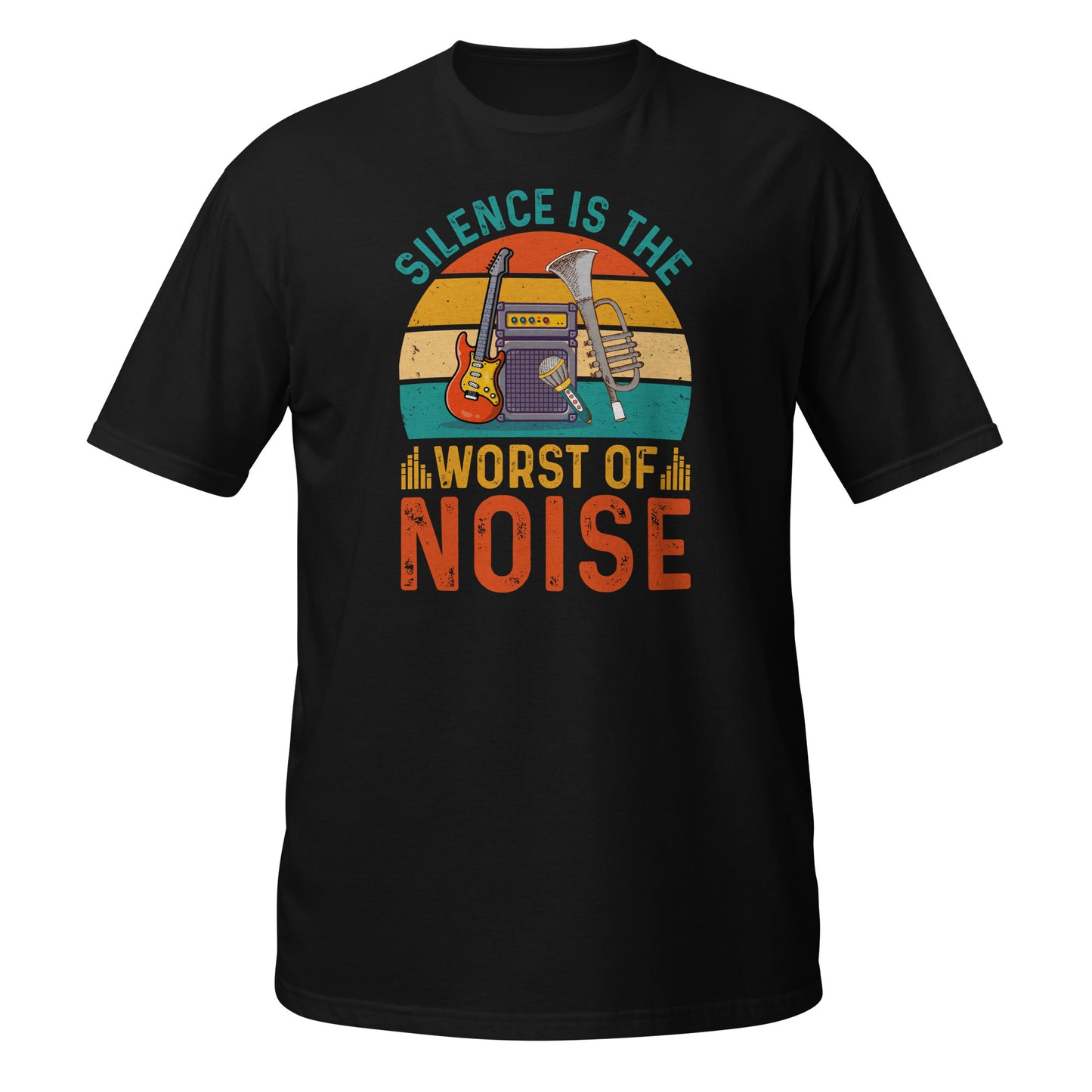 Silence Is The Worst Of Noise - Guitar & Trumpet Tee