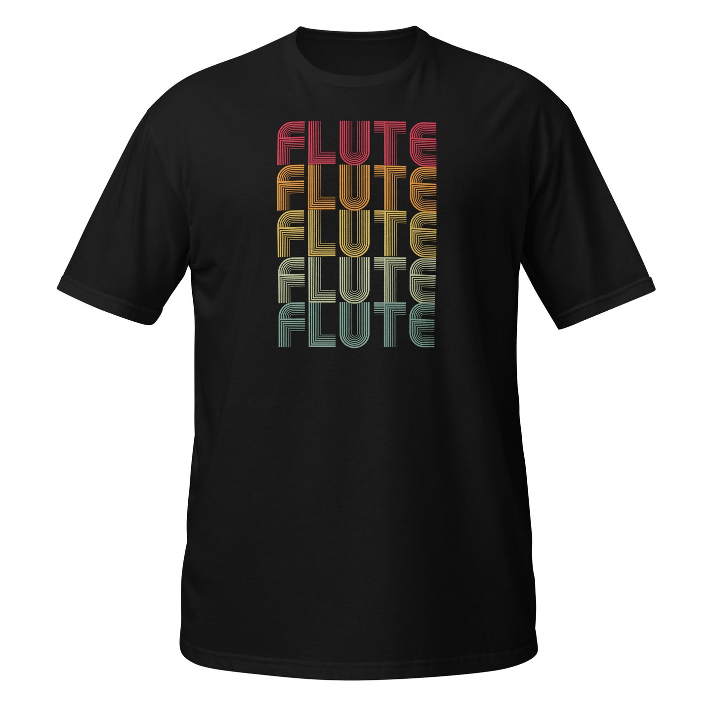 Camiseta retro de flauta