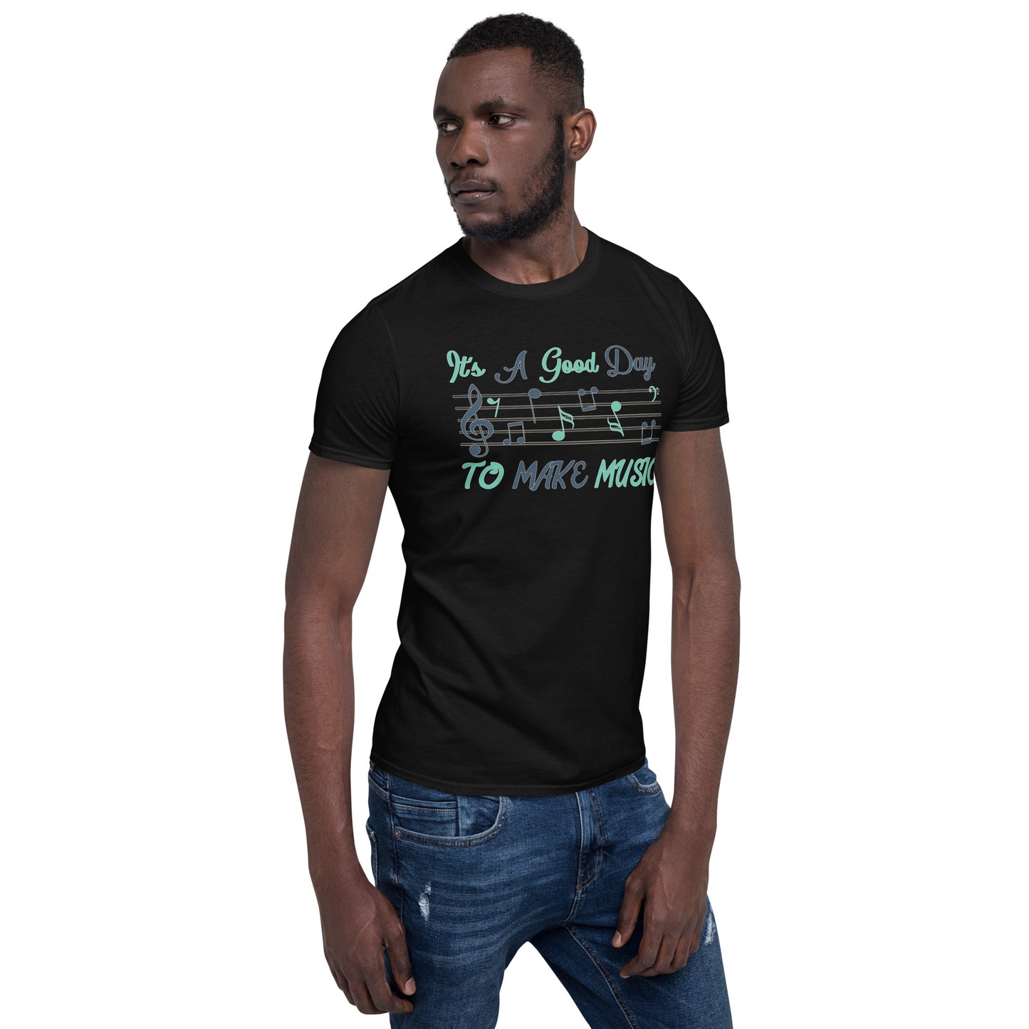 Camiseta "Es un buen día para hacer música"