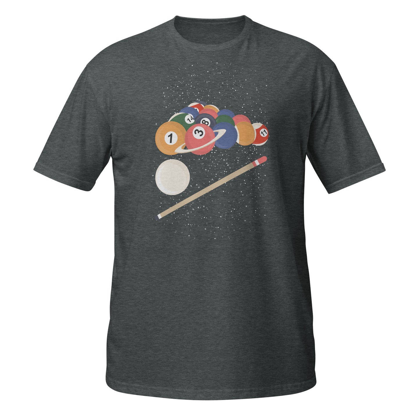 Camiseta gráfica de piscina cósmica