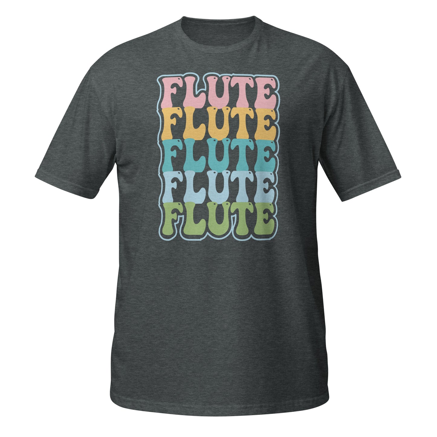 Camiseta retro de flauta