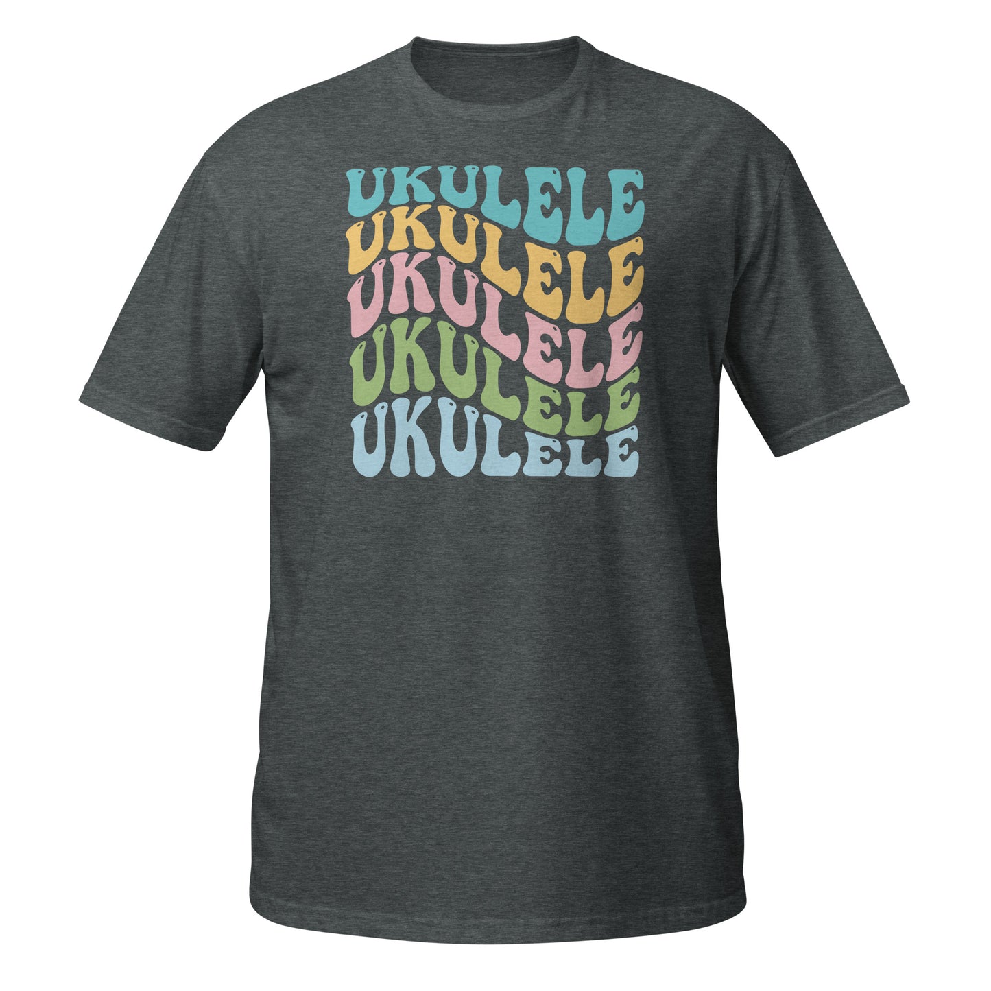 Camiseta retro de ukelele
