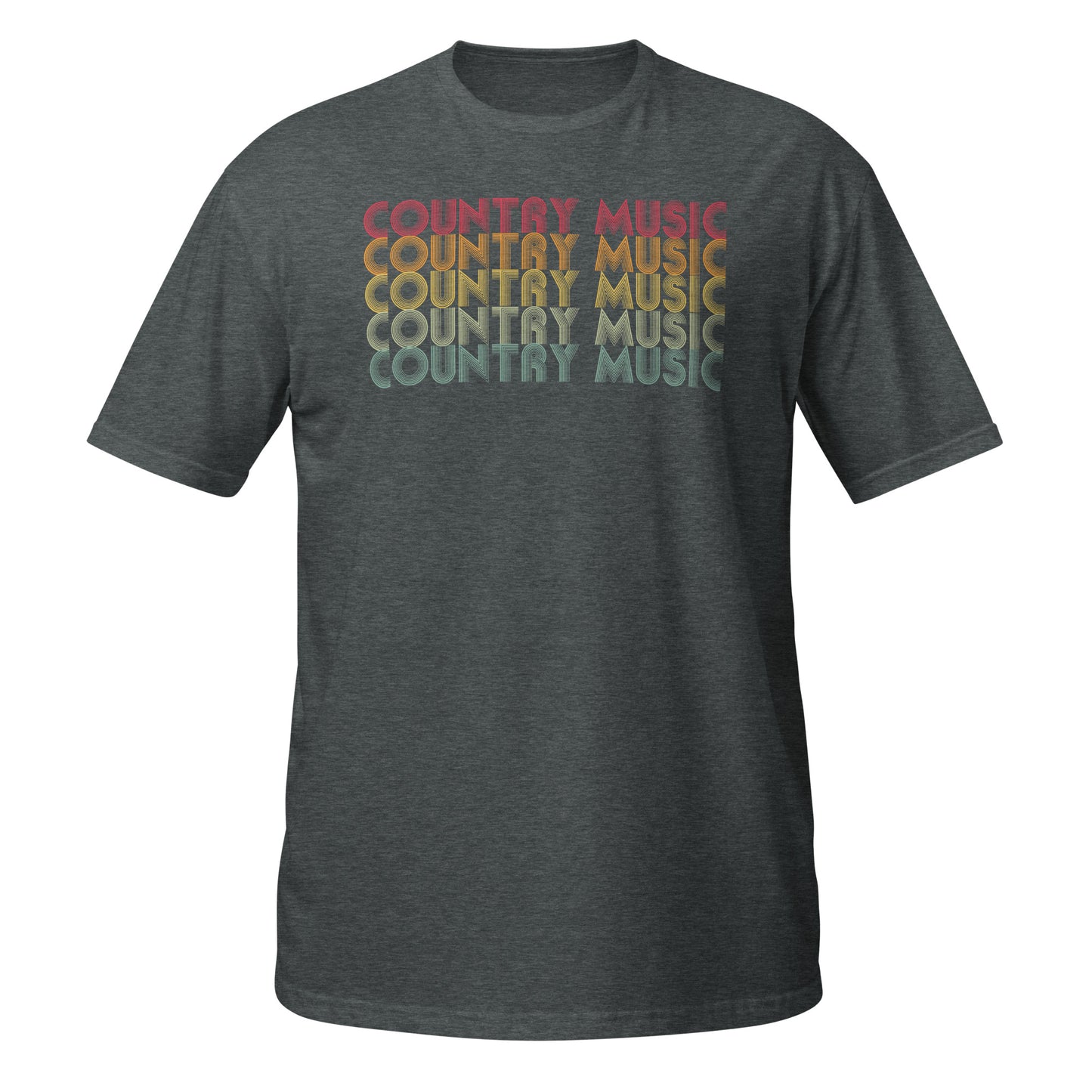 Camiseta de música country retro