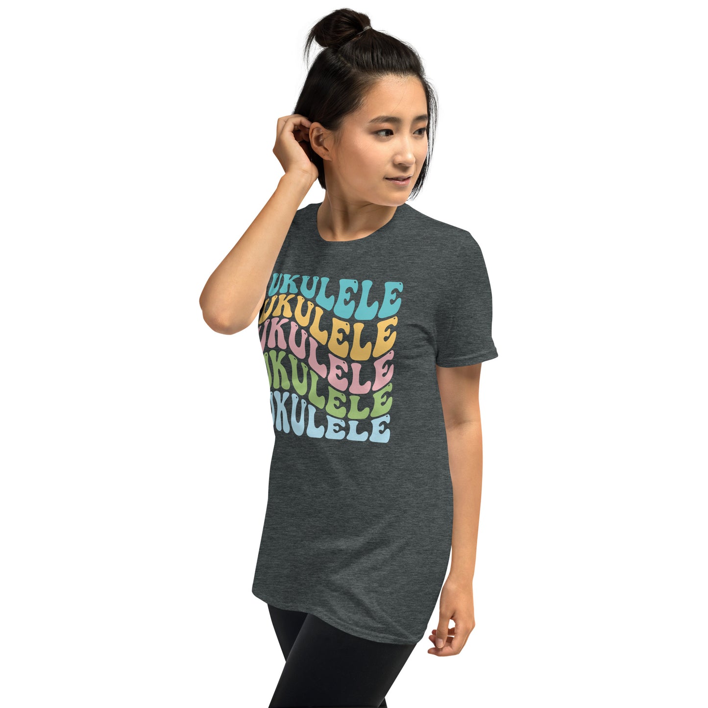 Camiseta retro de ukelele