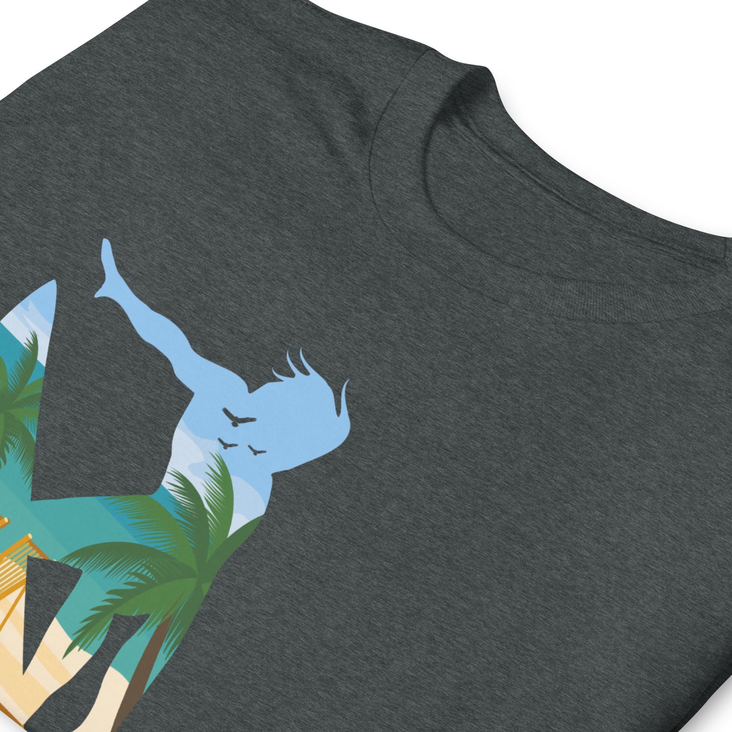 Beach Surfer Silhouette Shirt