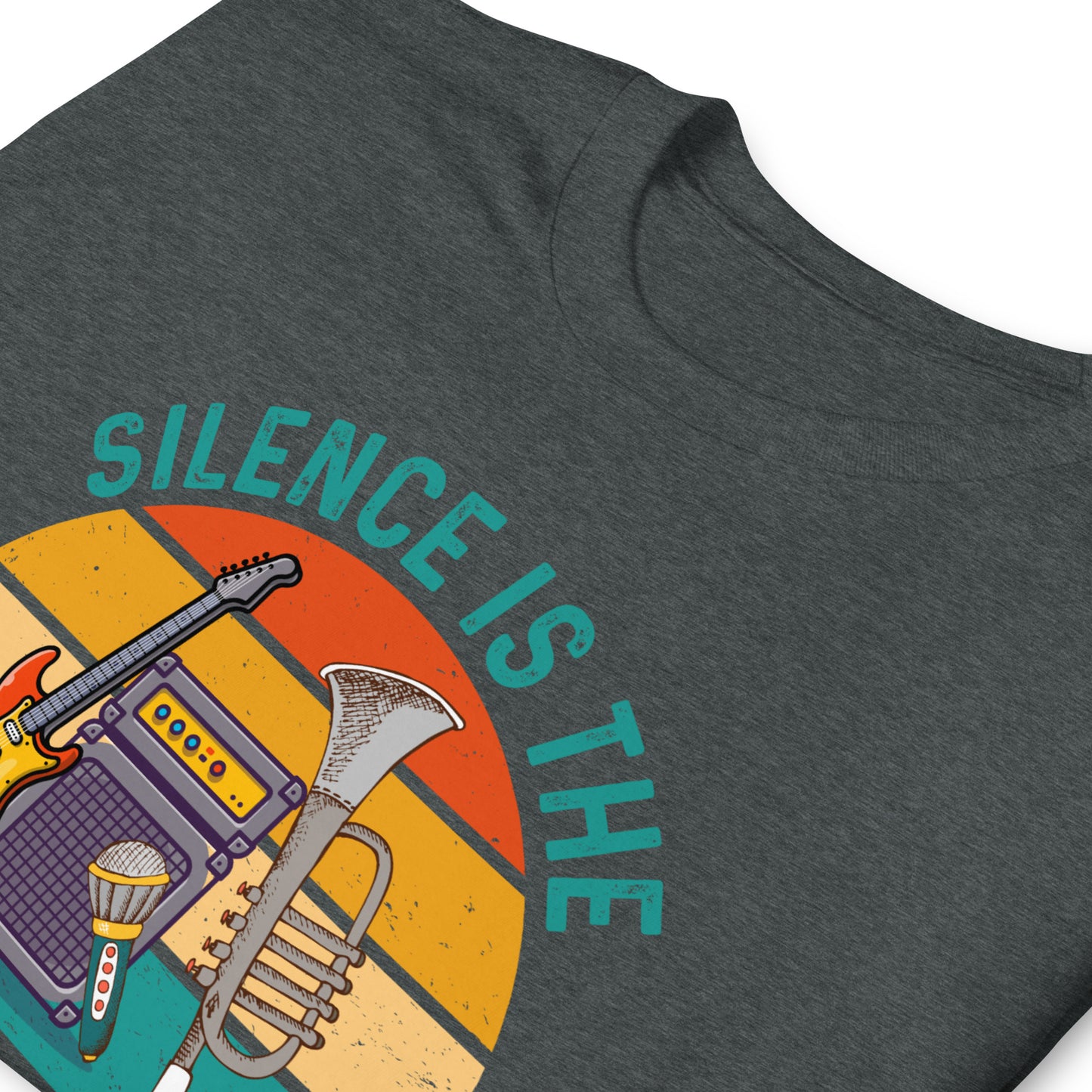 Silence Is The Worst Of Noise - Guitar & Trumpet Tee
