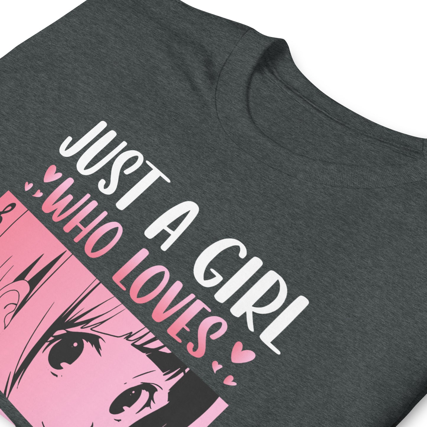 Camiseta "Solo una chica que ama el anime y la música"
