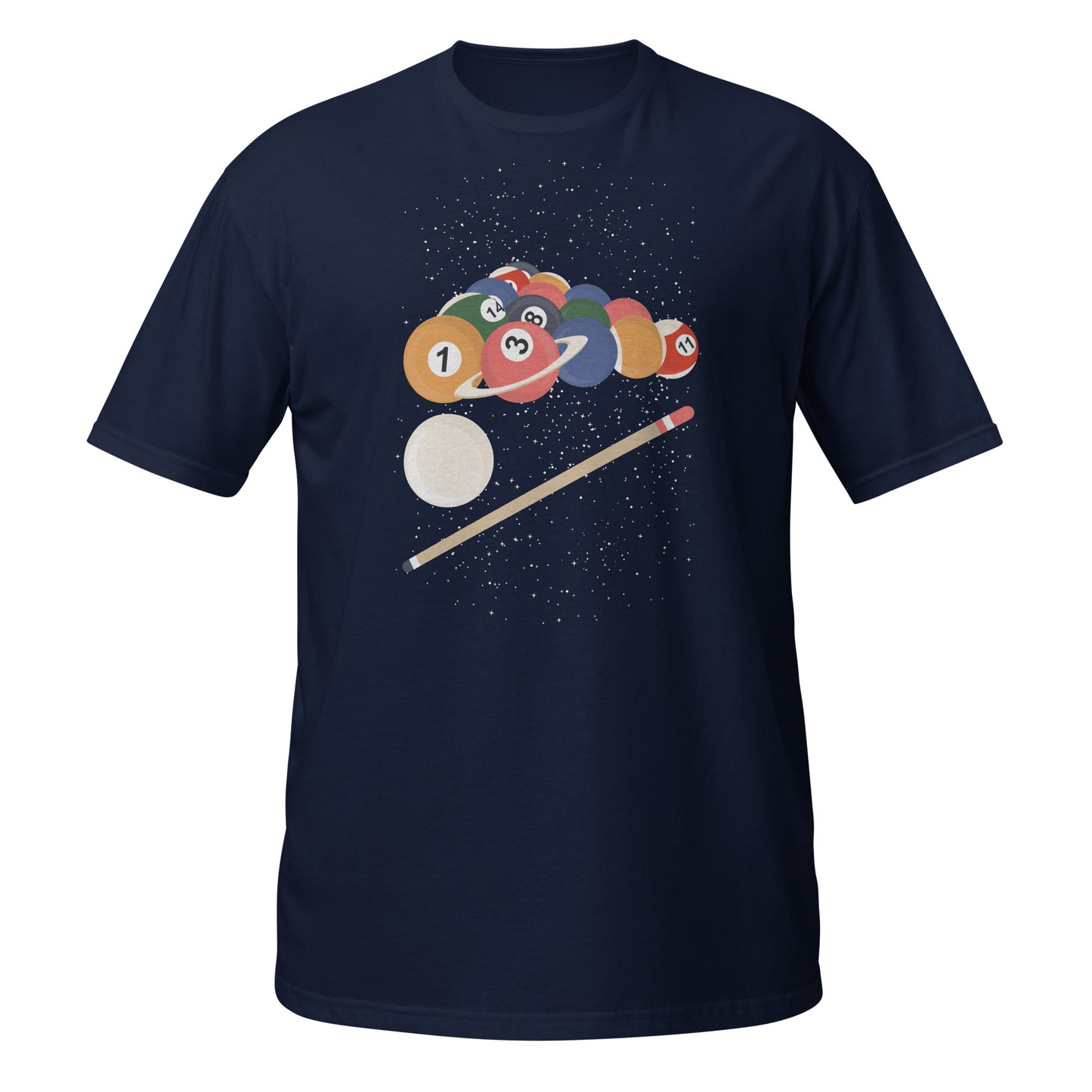 Camiseta gráfica de piscina cósmica