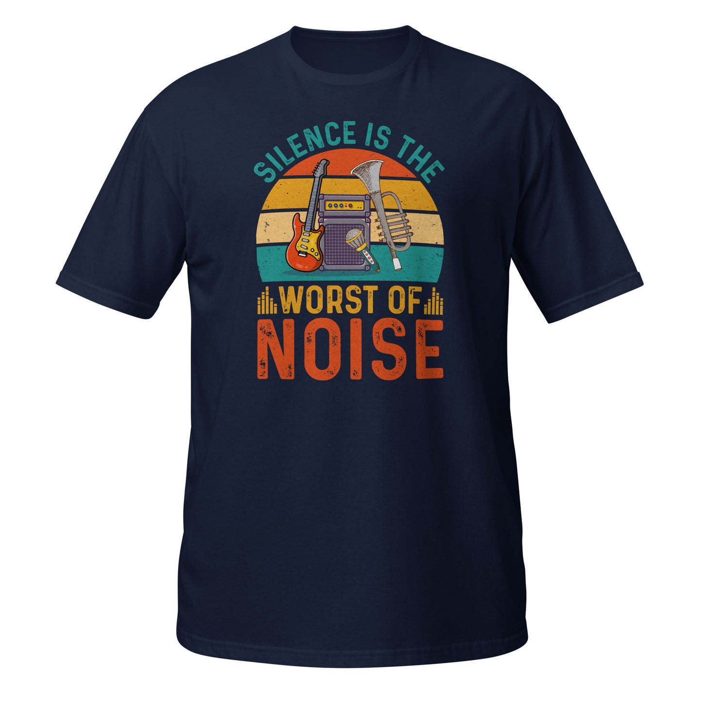 Silence Is The Worst Of Noise - Guitar & Trumpet Tee