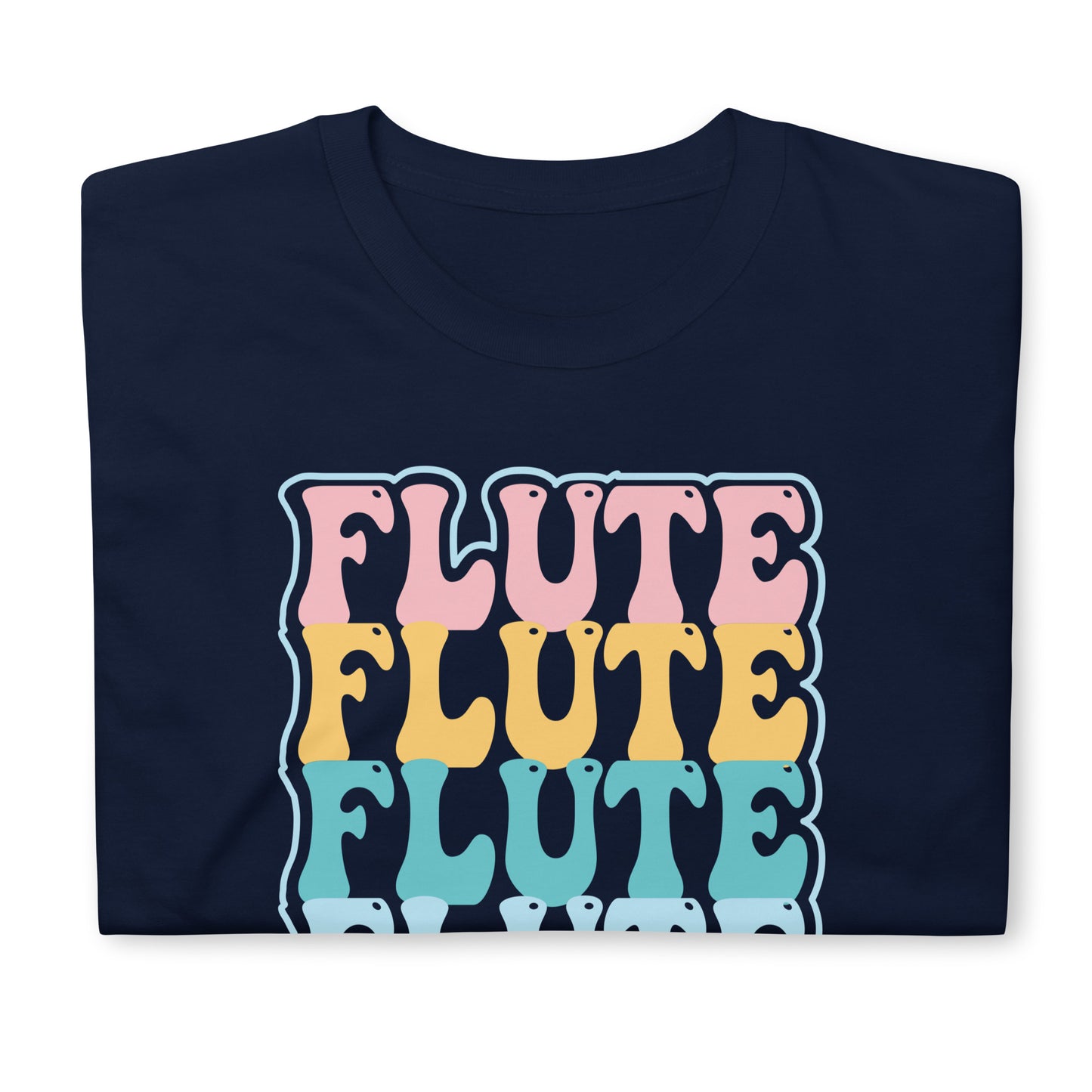 Camiseta retro de flauta