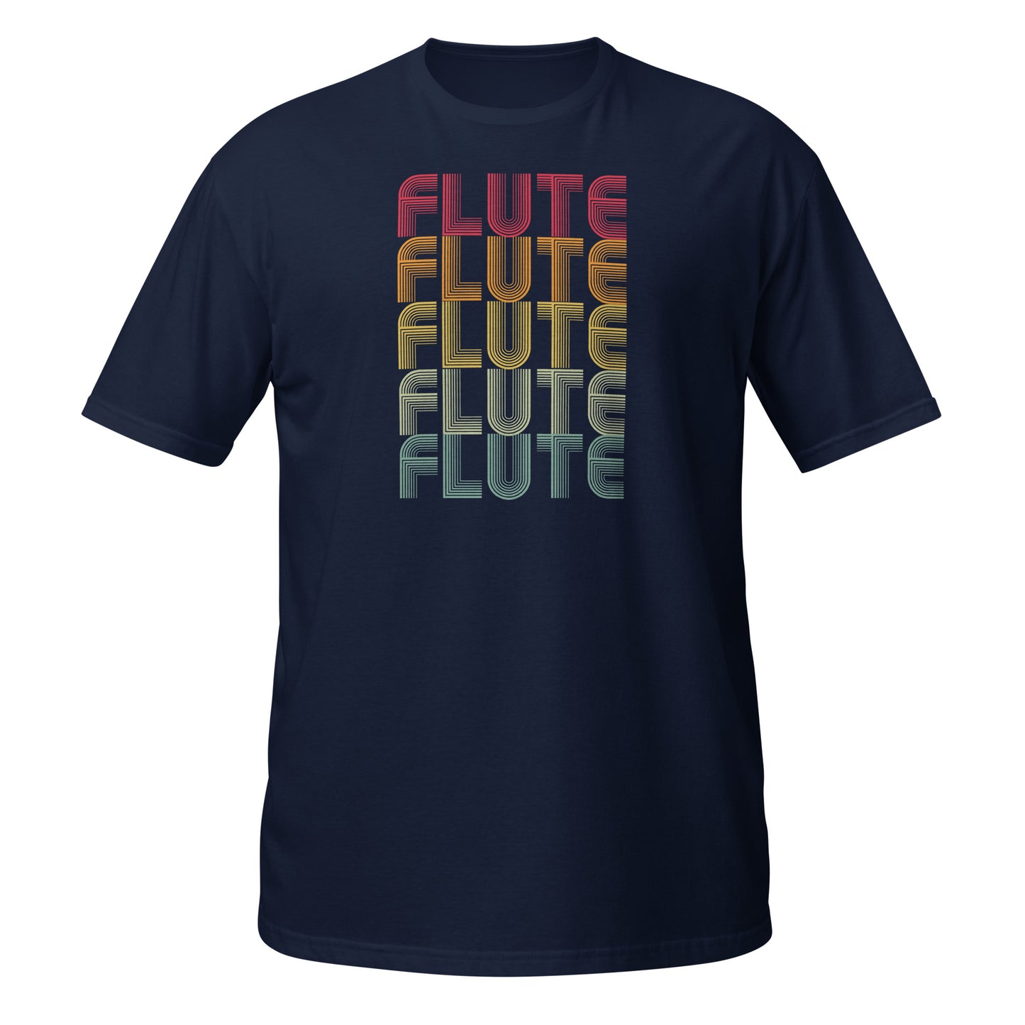 Camiseta retro de flauta