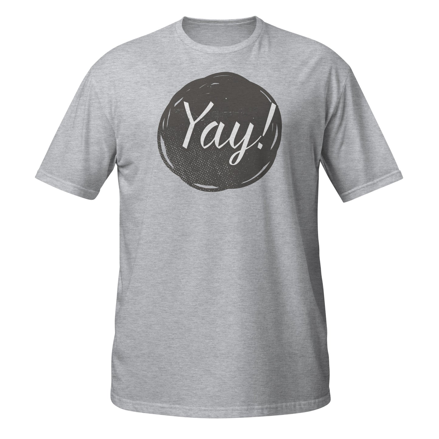 ¡Sí! Camiseta gráfica minimalista