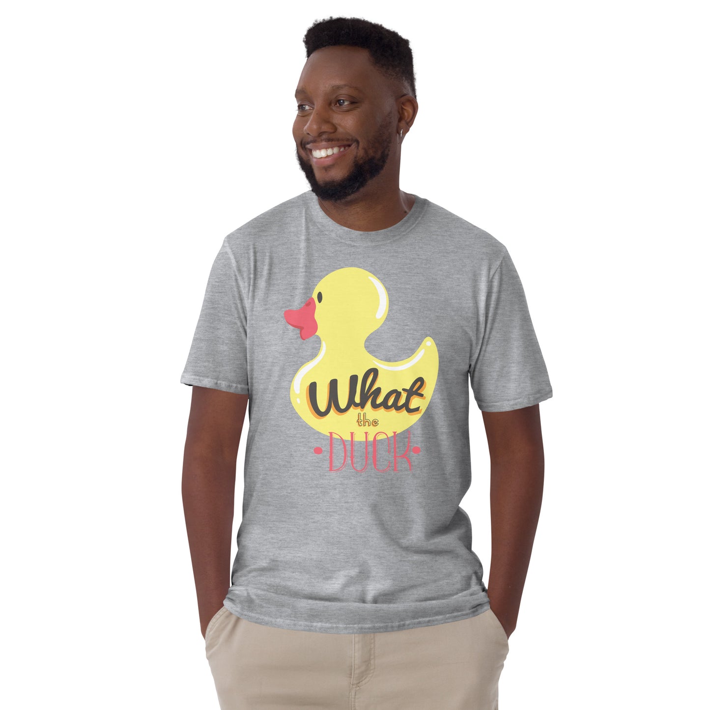 Camiseta gráfica "What The Duck"