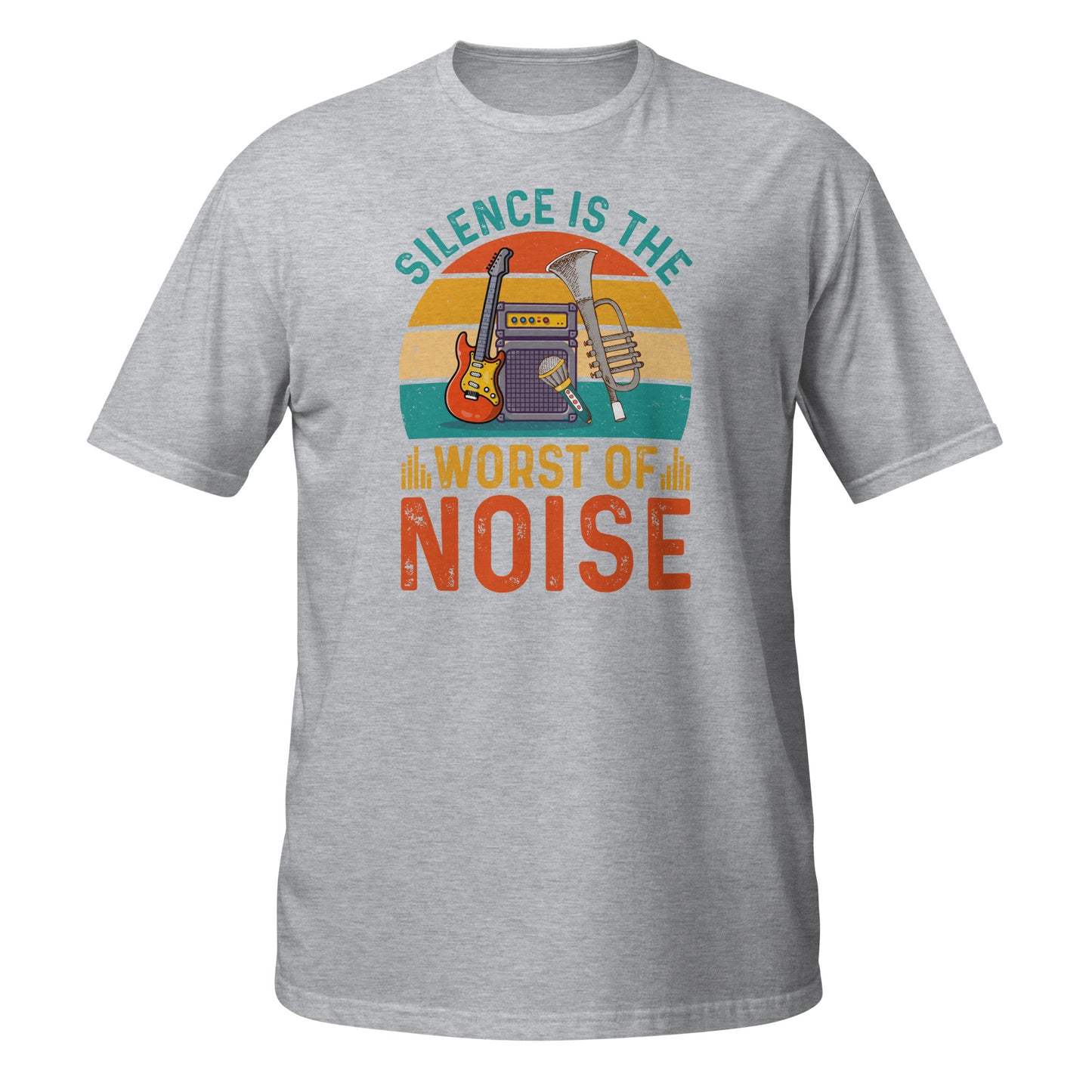 Silence Is The Worst Of Noise - Guitar & Trumpet Tee