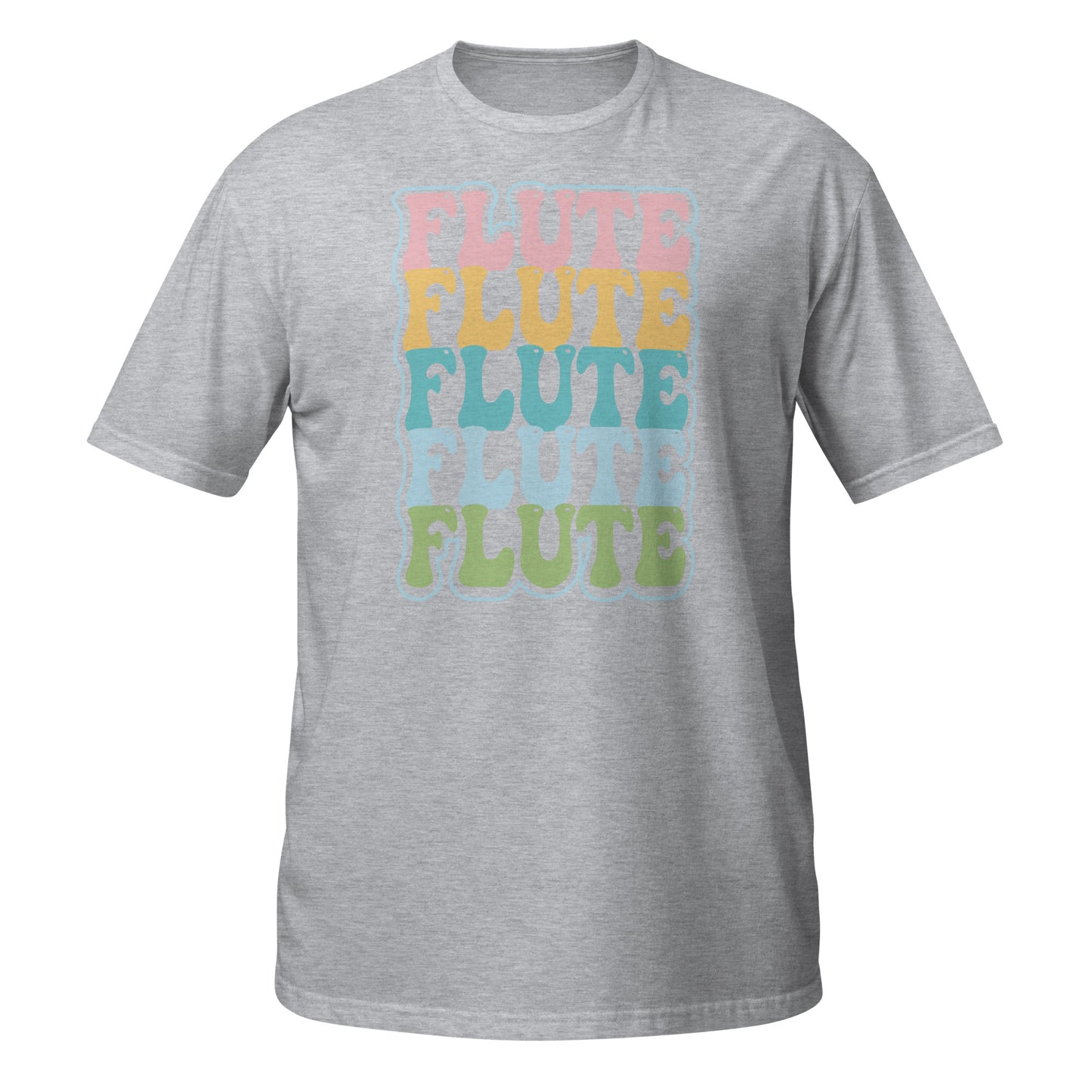 Camiseta retro de flauta