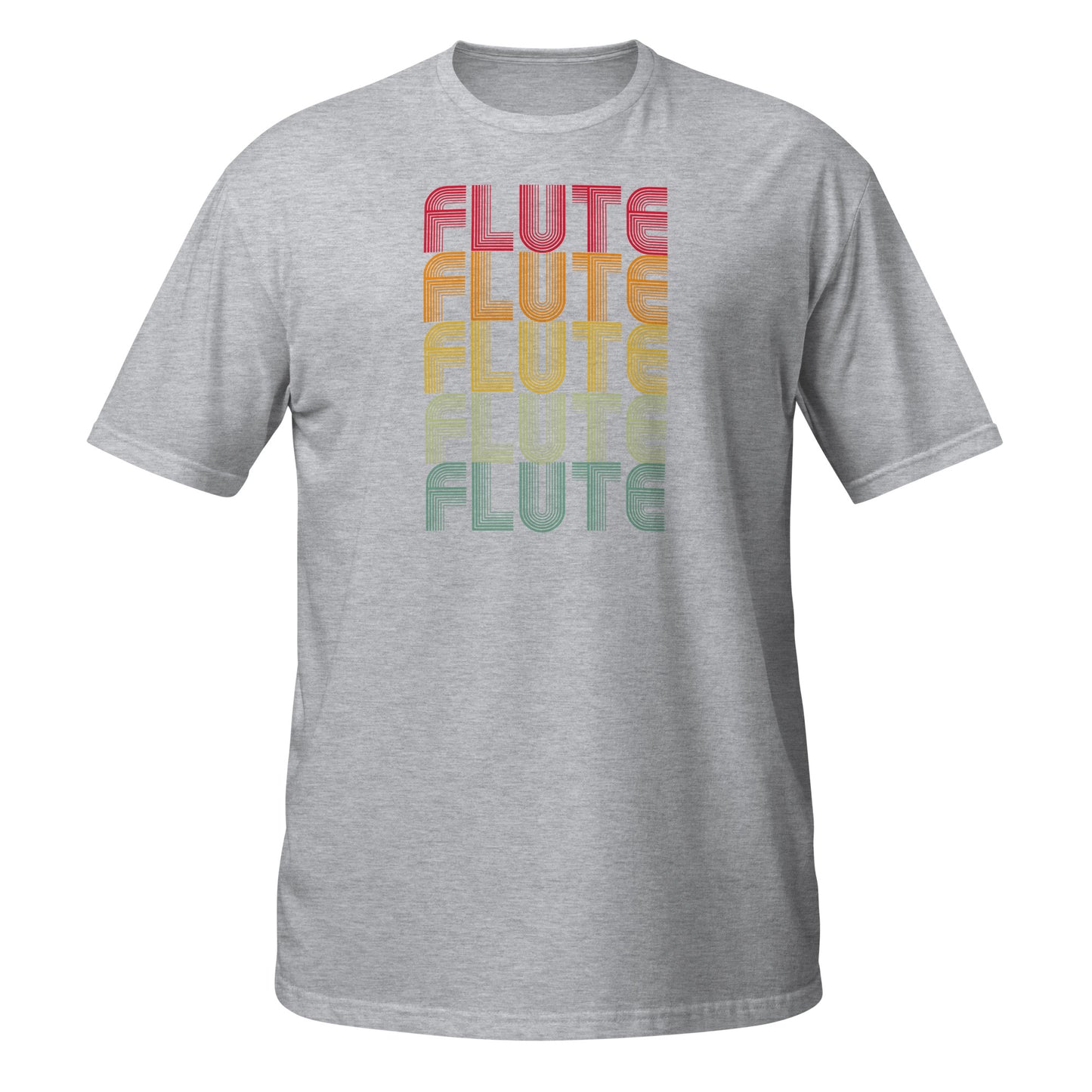 Camiseta retro de flauta