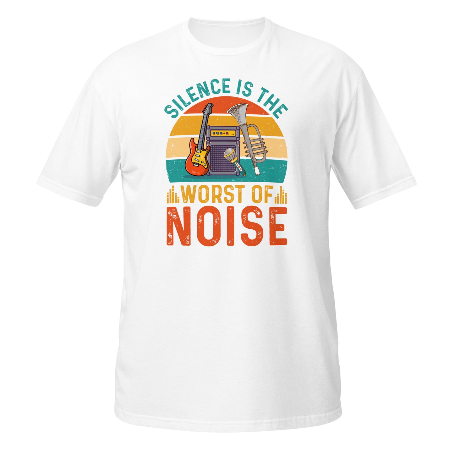 Silence Is The Worst Of Noise - Guitar & Trumpet Tee