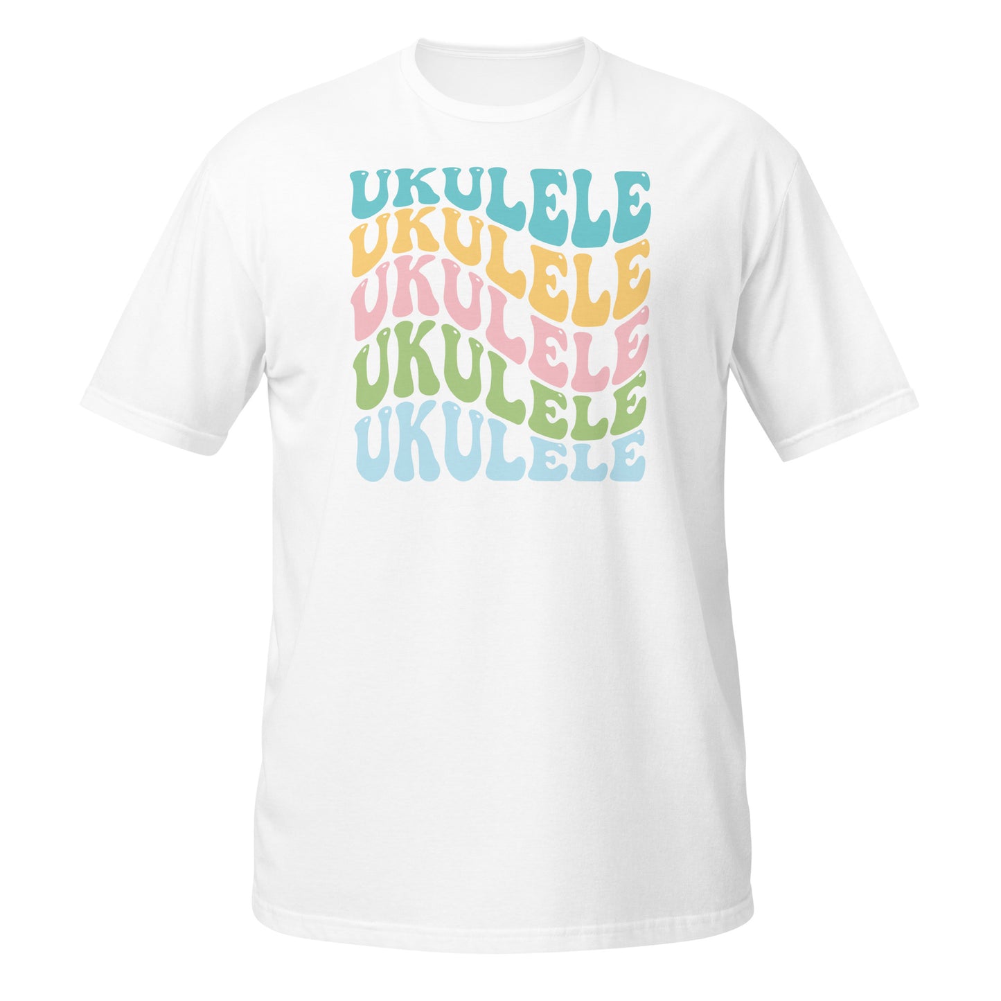 Camiseta retro de ukelele