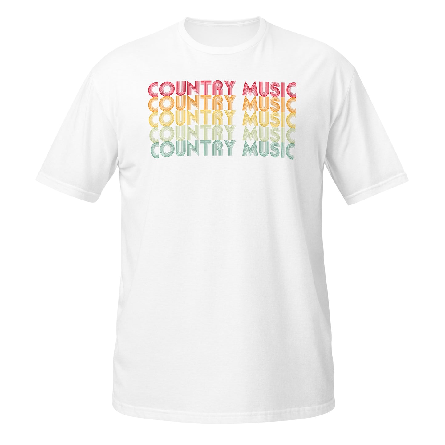 Camiseta de música country retro