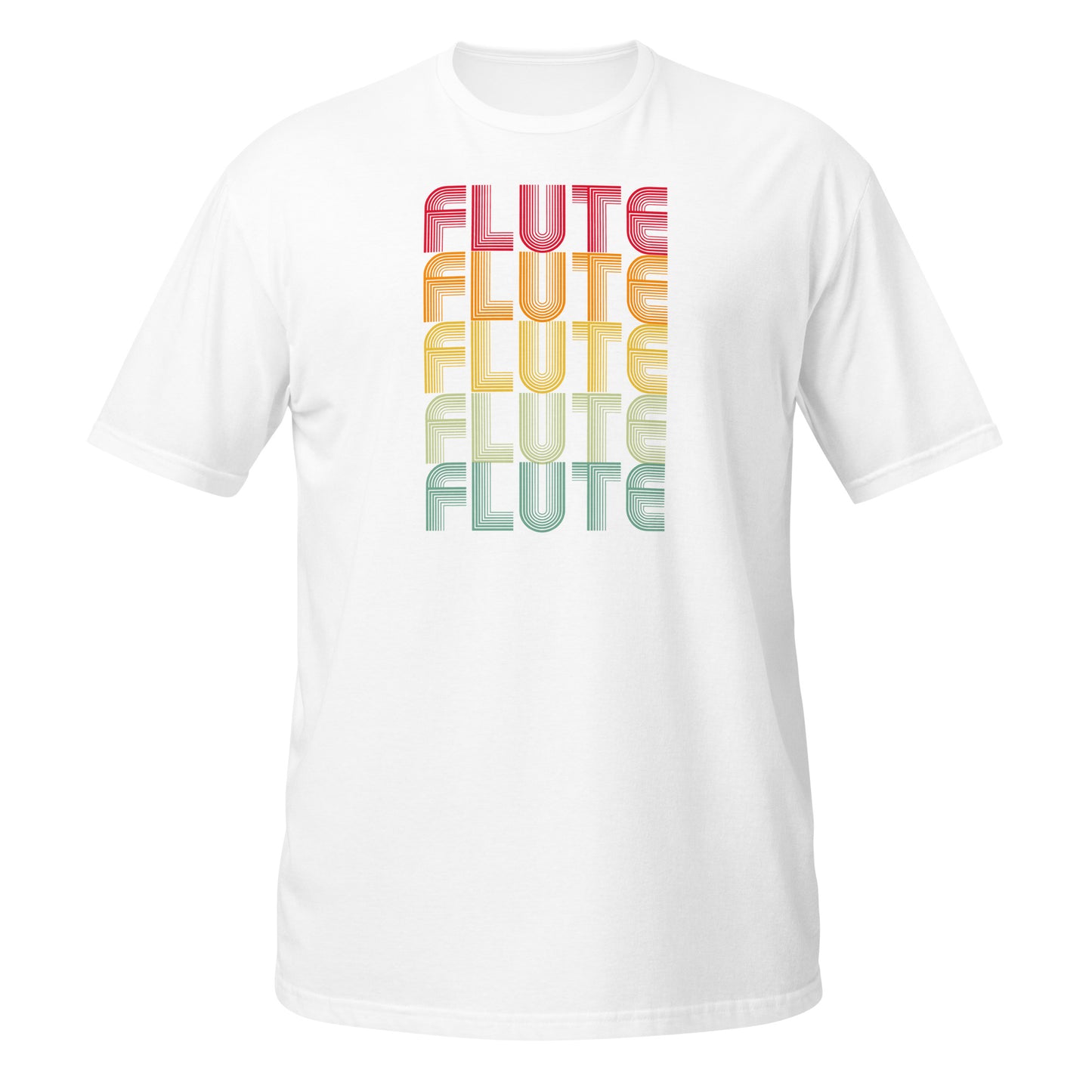 Camiseta retro de flauta