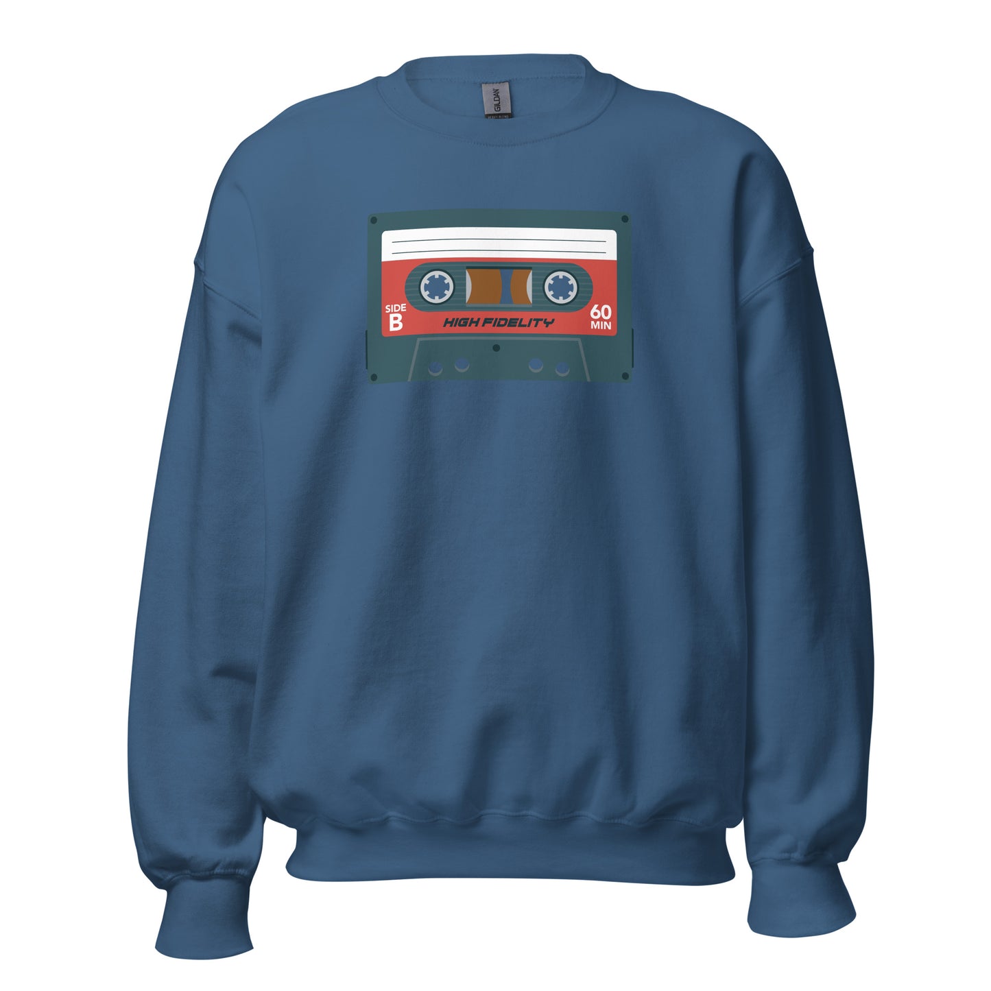 Sudadera con cinta de casete retro