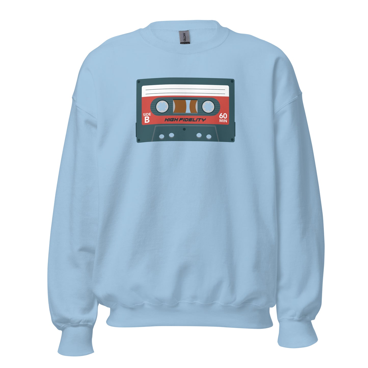 Sudadera con cinta de casete retro