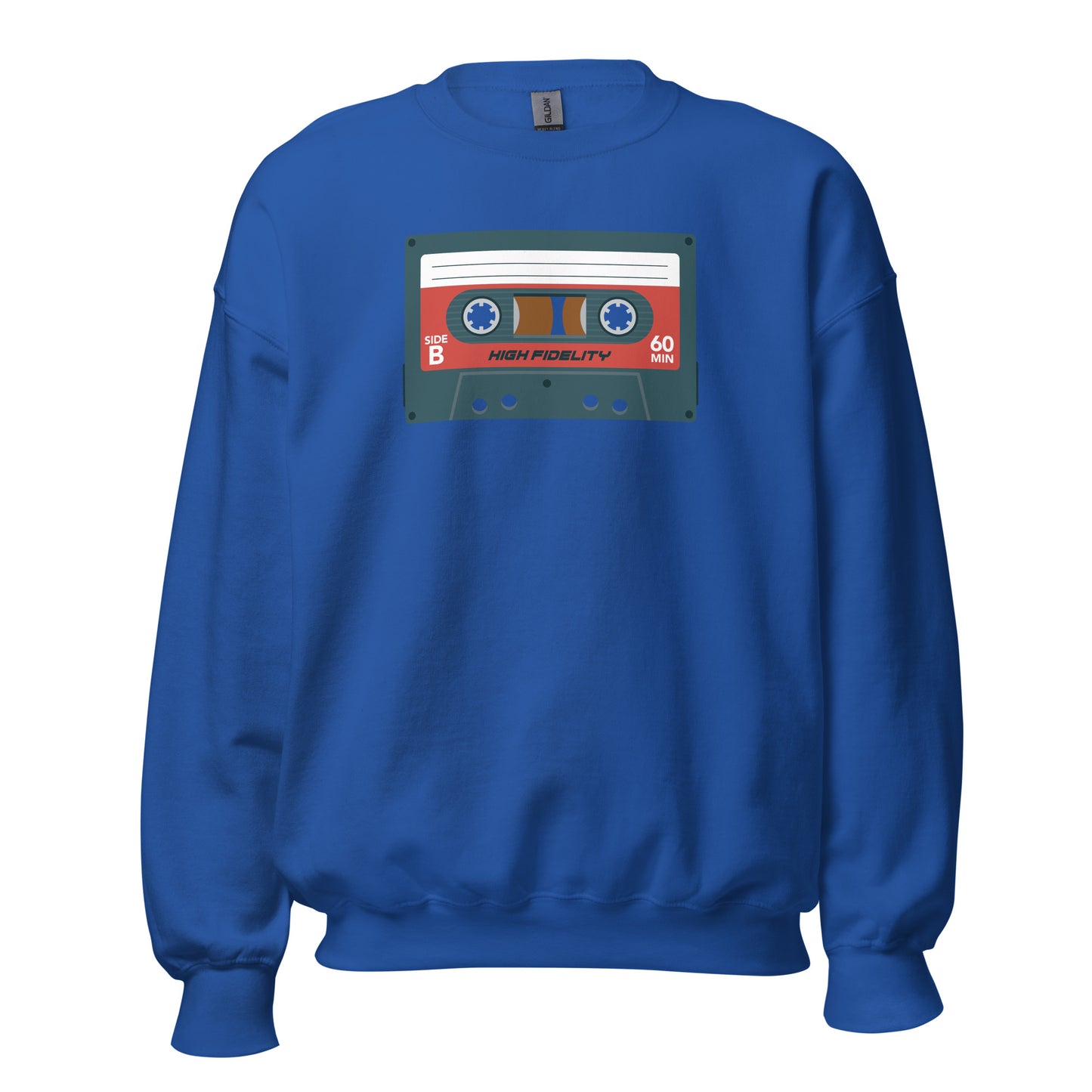 Sudadera con cinta de casete retro