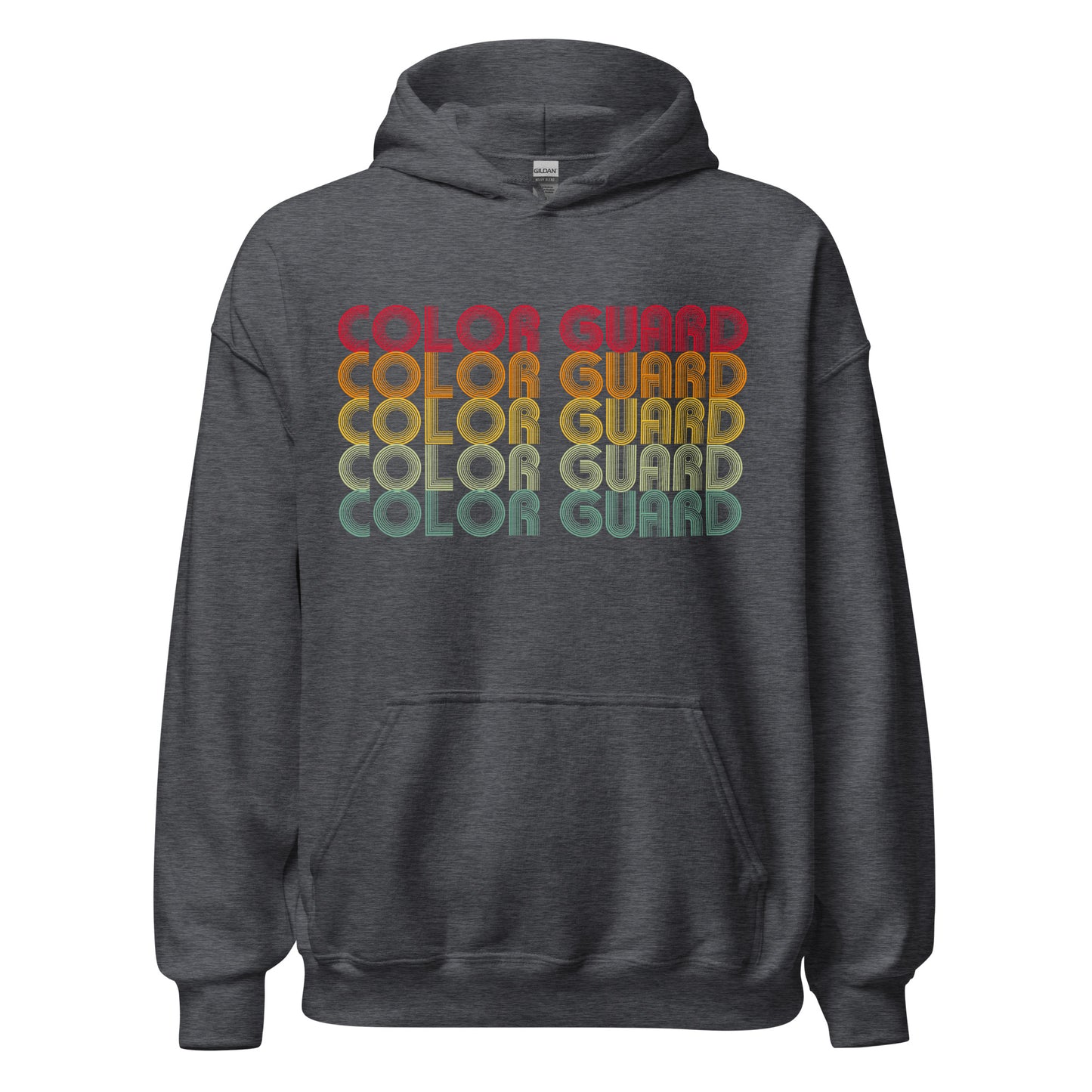 Sudadera con capucha retro de la Guardia de Color