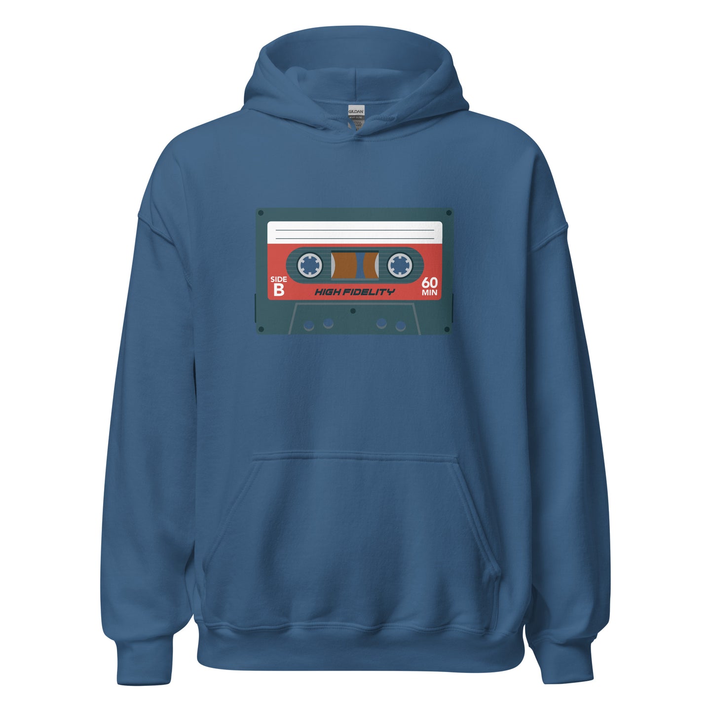 Sudadera con capucha de casete retro