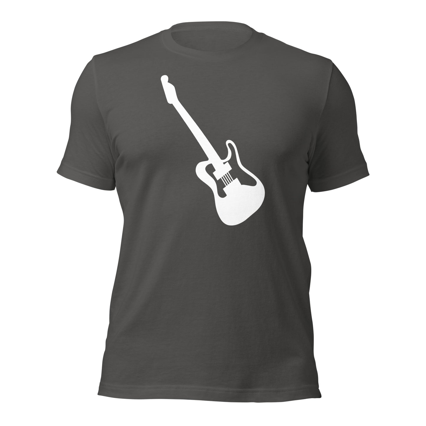 Camiseta para entusiastas de la guitarra eléctrica de cuerpo sólido