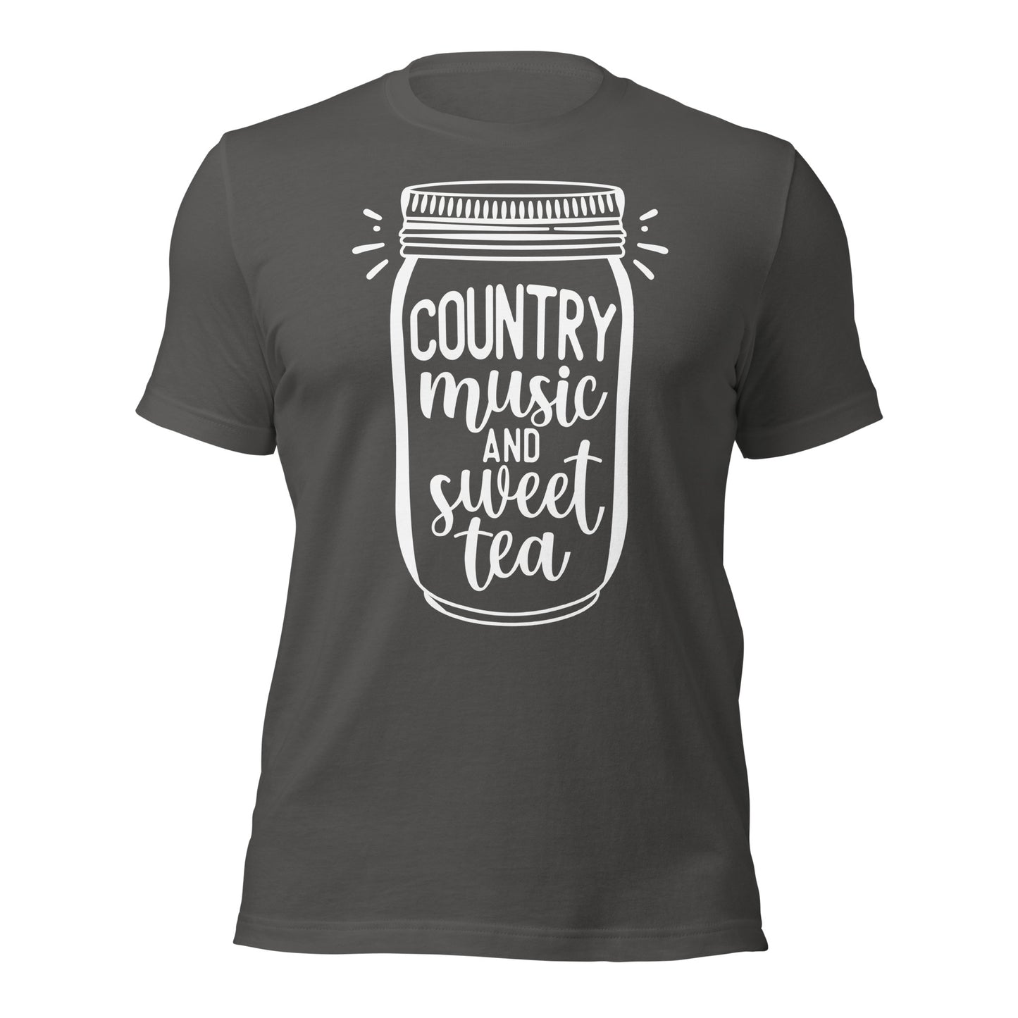 Camiseta de música country y té dulce