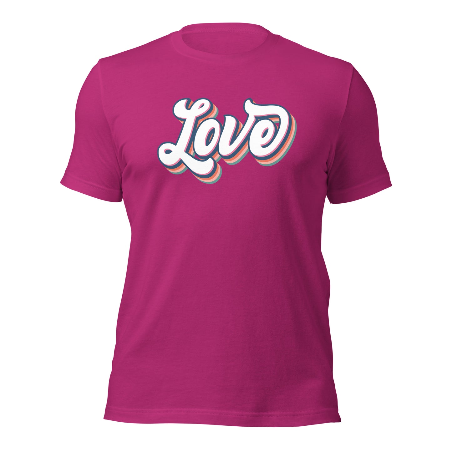 Camiseta retro de San Valentín con amor