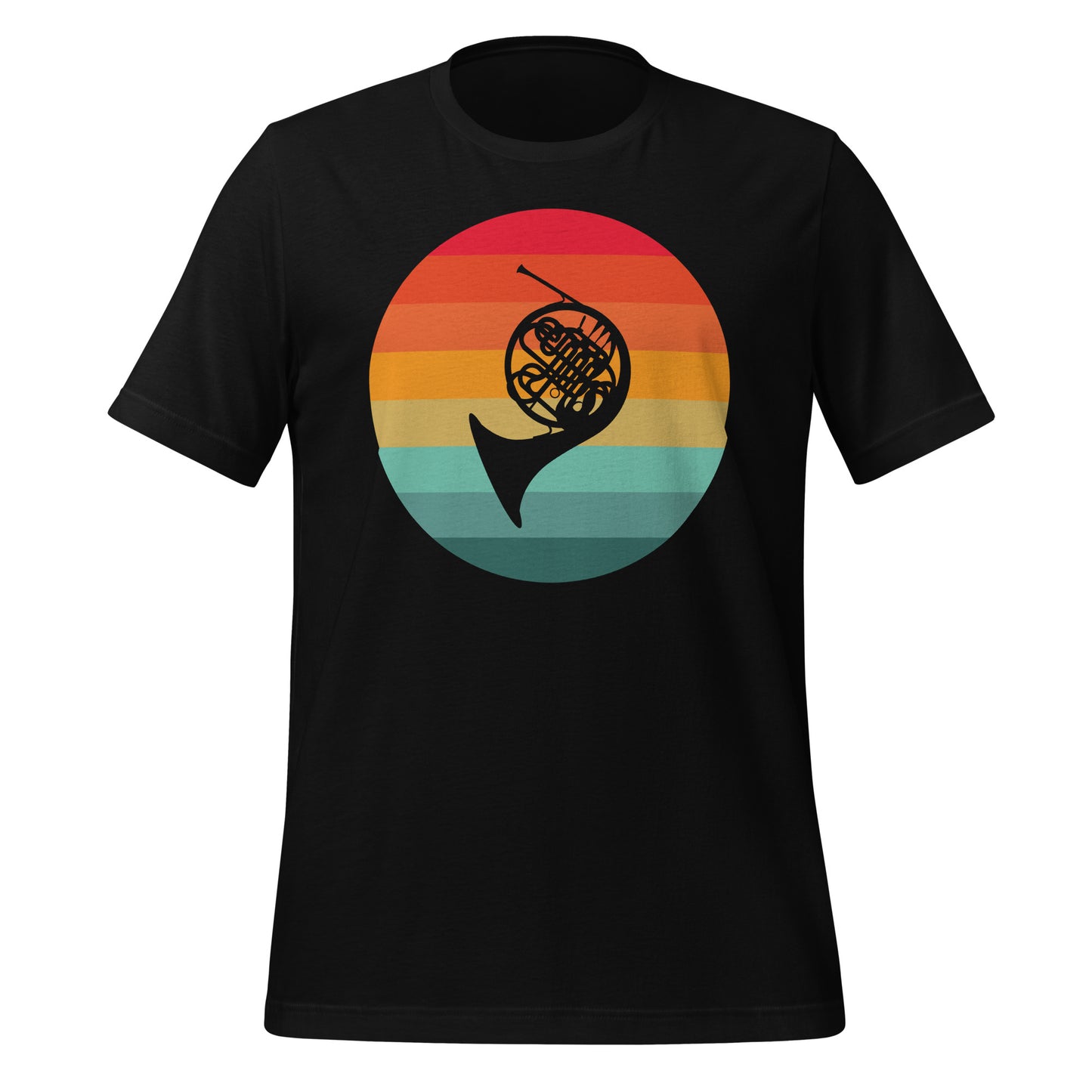 Camisa con serenata al atardecer con trompa francesa