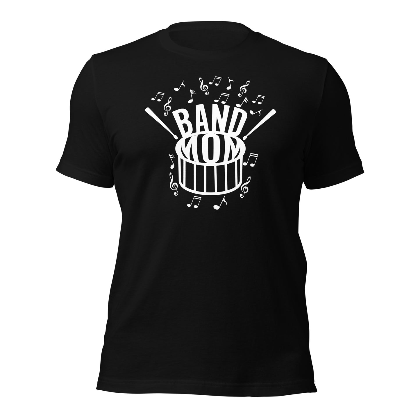 Camiseta de baterista de mamá de banda