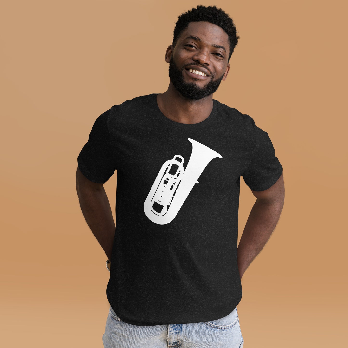 Camiseta para entusiastas de la tuba