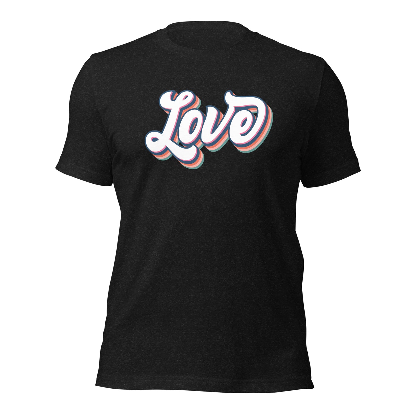 Camiseta retro de San Valentín con amor