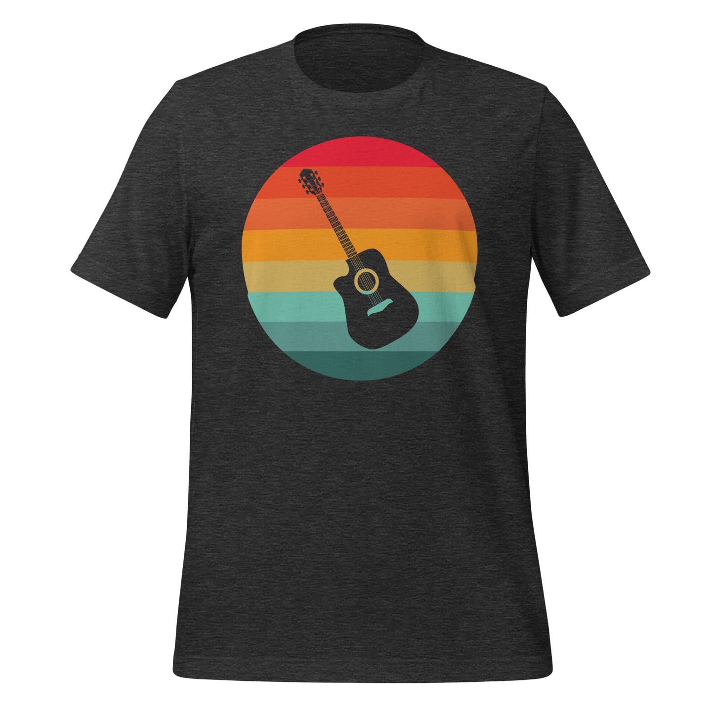 Camiseta con serenata de guitarra al atardecer