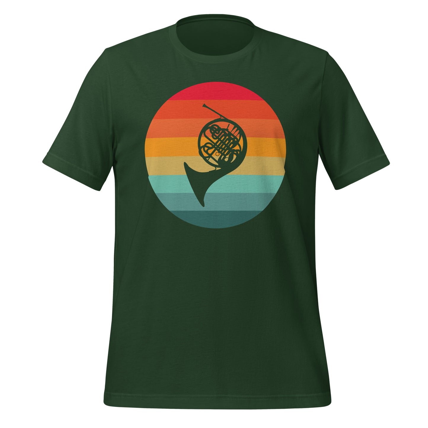 Camisa con serenata al atardecer con trompa francesa