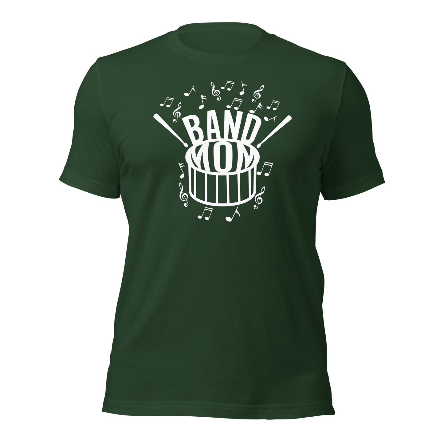 Camiseta de baterista de mamá de banda