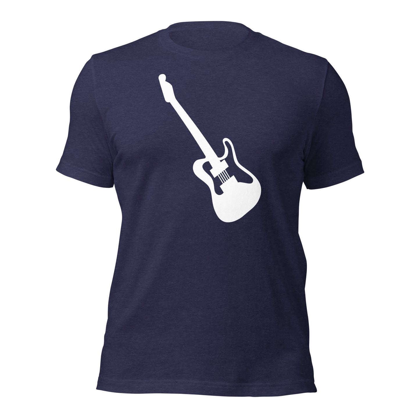 Camiseta para entusiastas de la guitarra eléctrica de cuerpo sólido